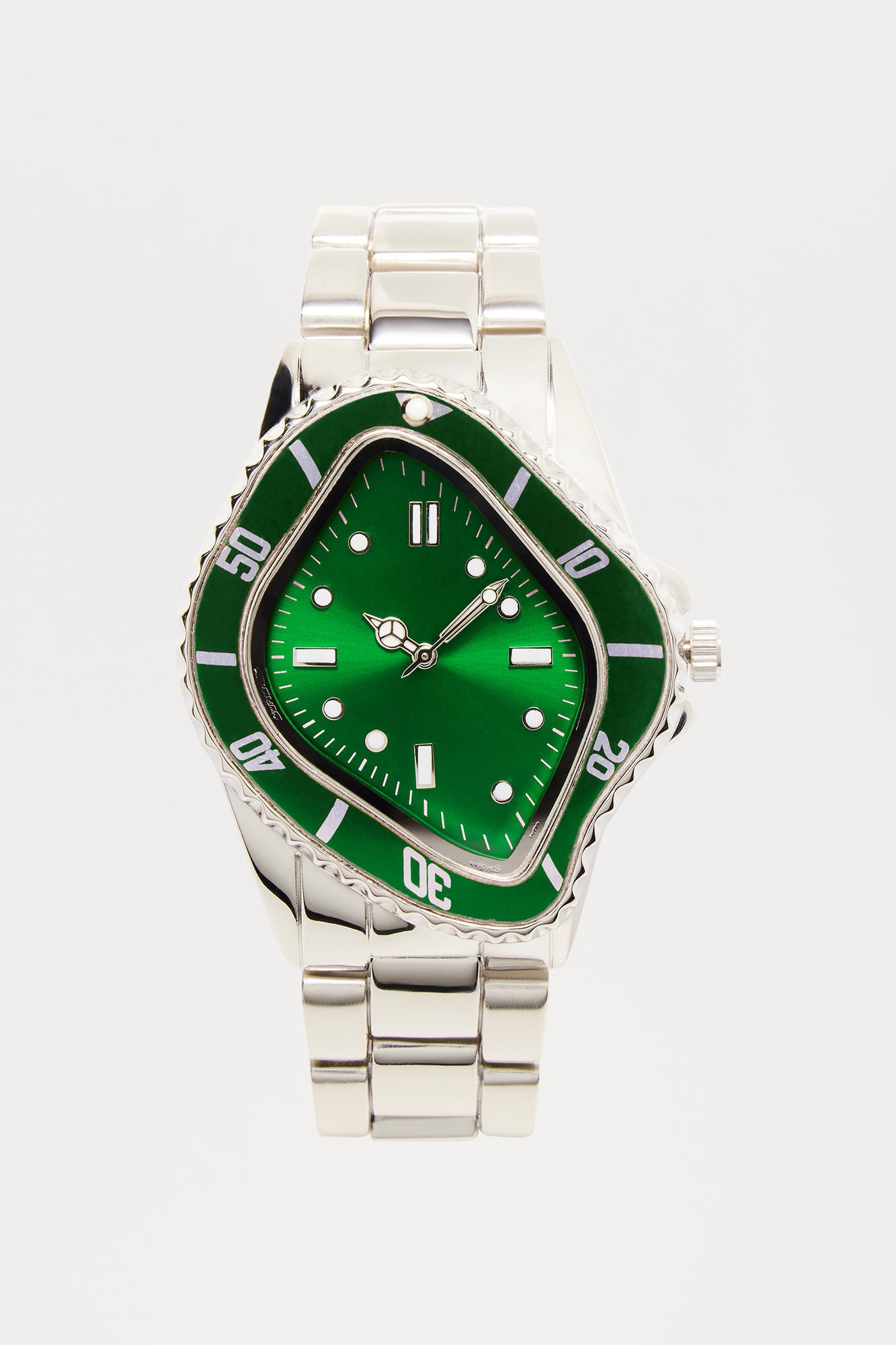 Legacy Watch - Silver/Green
