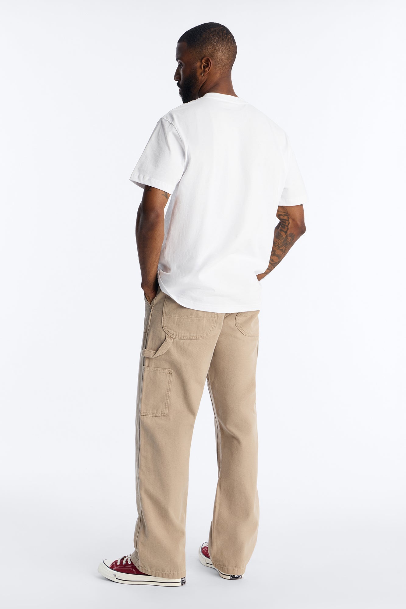 Dickies Double Knee Canvas Carpenter Straight Pant - Sand