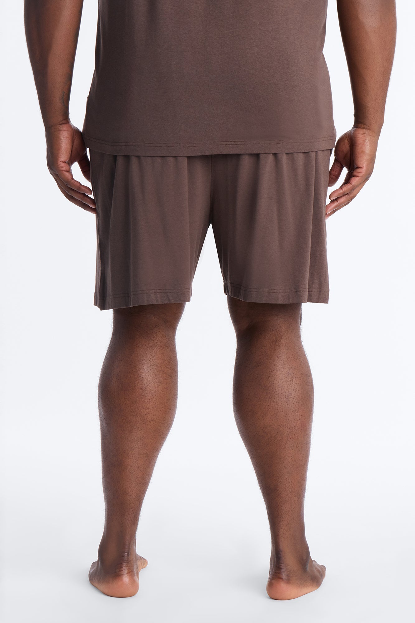 Essential Modal Lounge Shorts - Chocolate
