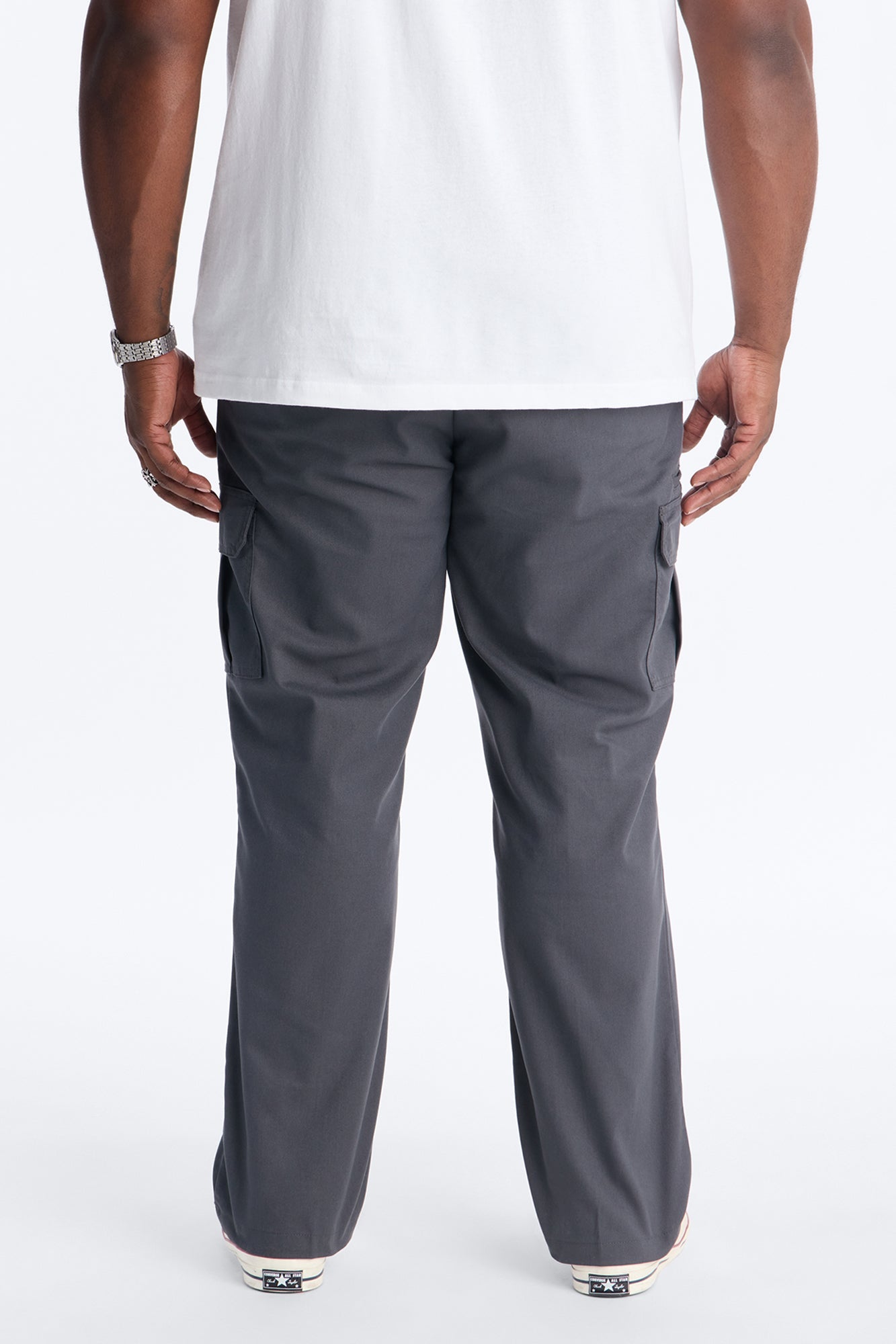 Dickies Twill Cargo Straight Pant - Charcoal