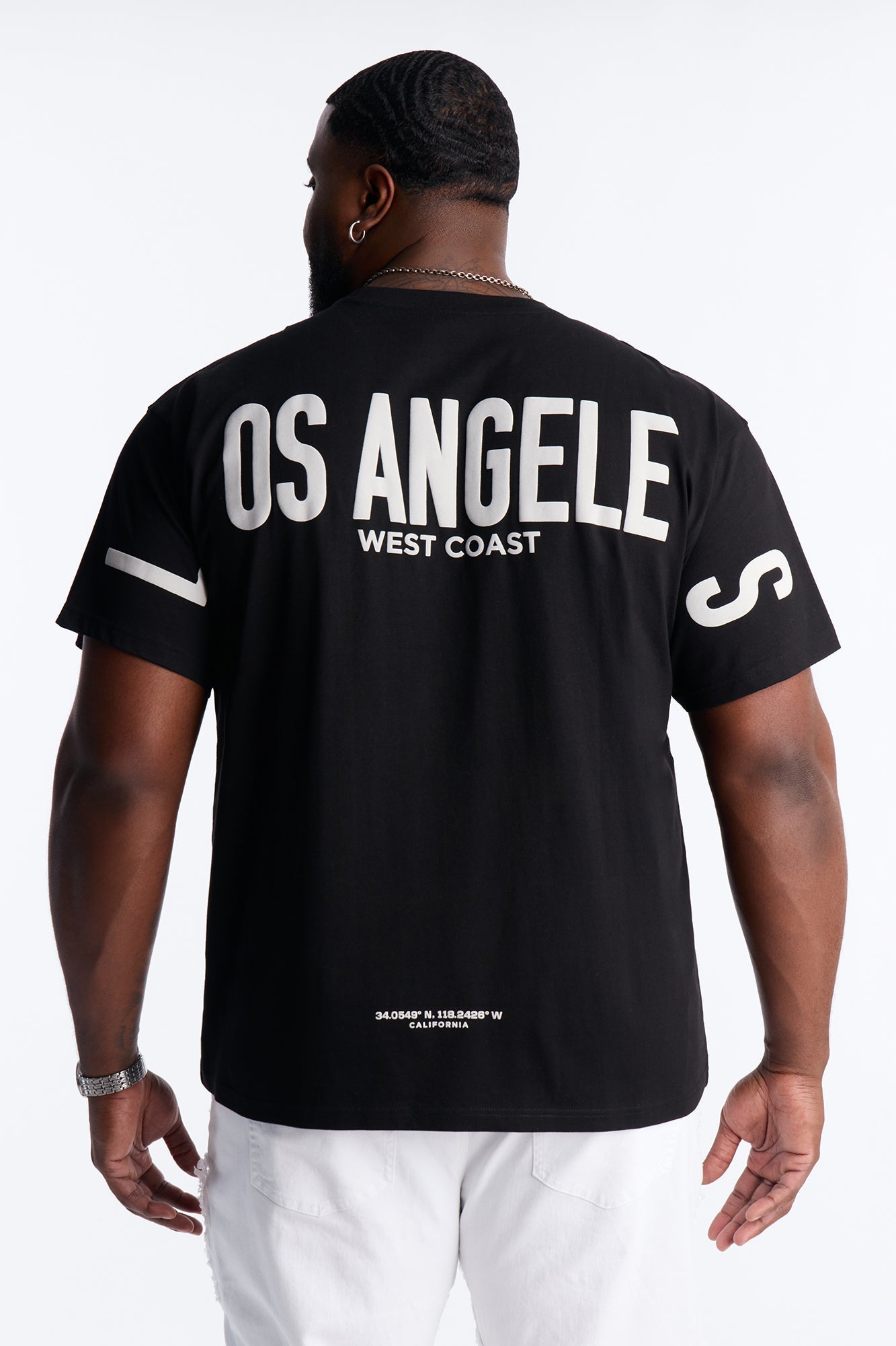LA West Coast Short Sleeve Tee - Black
