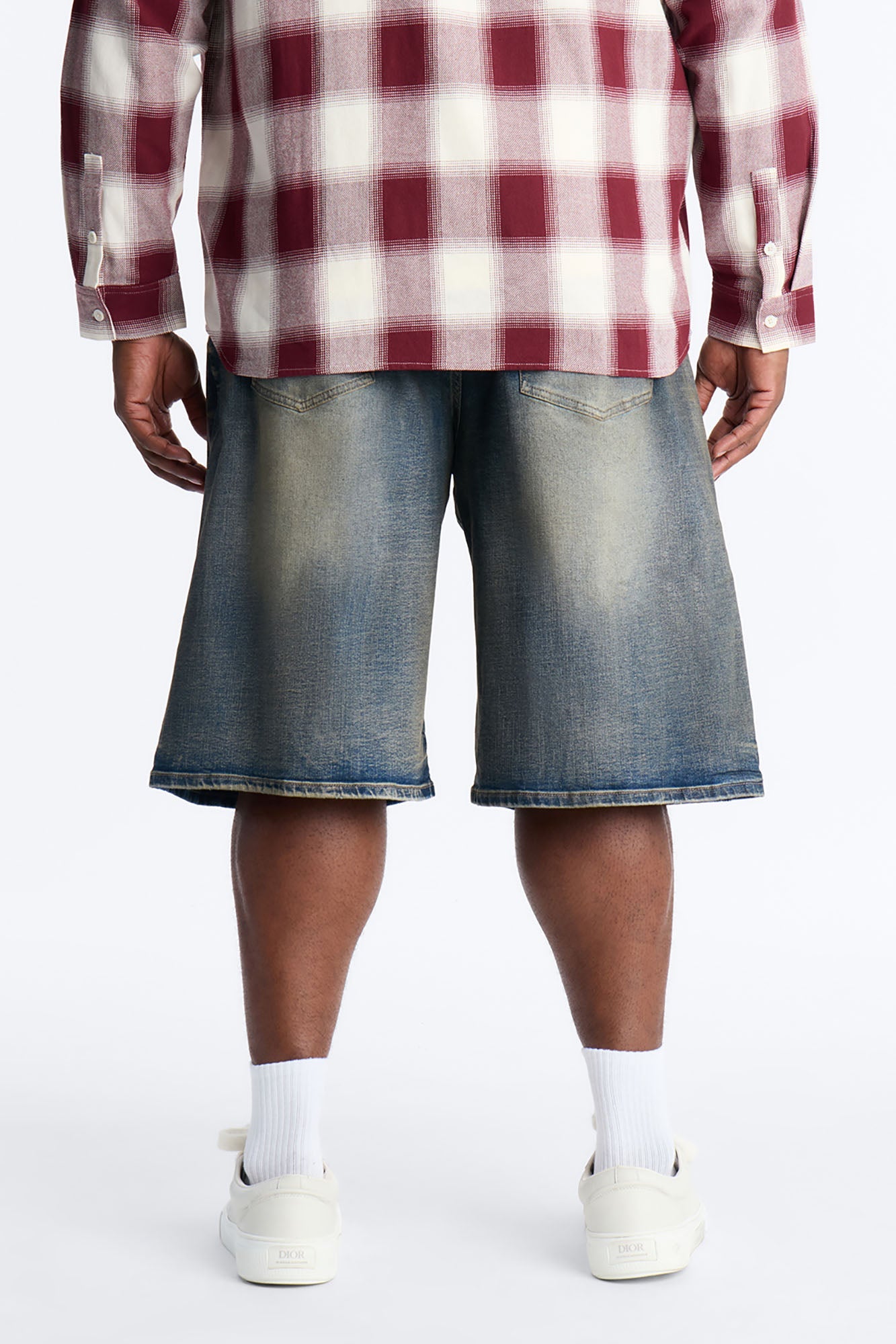 Baggy Vintage Royalty Denim Short - Vintage Wash