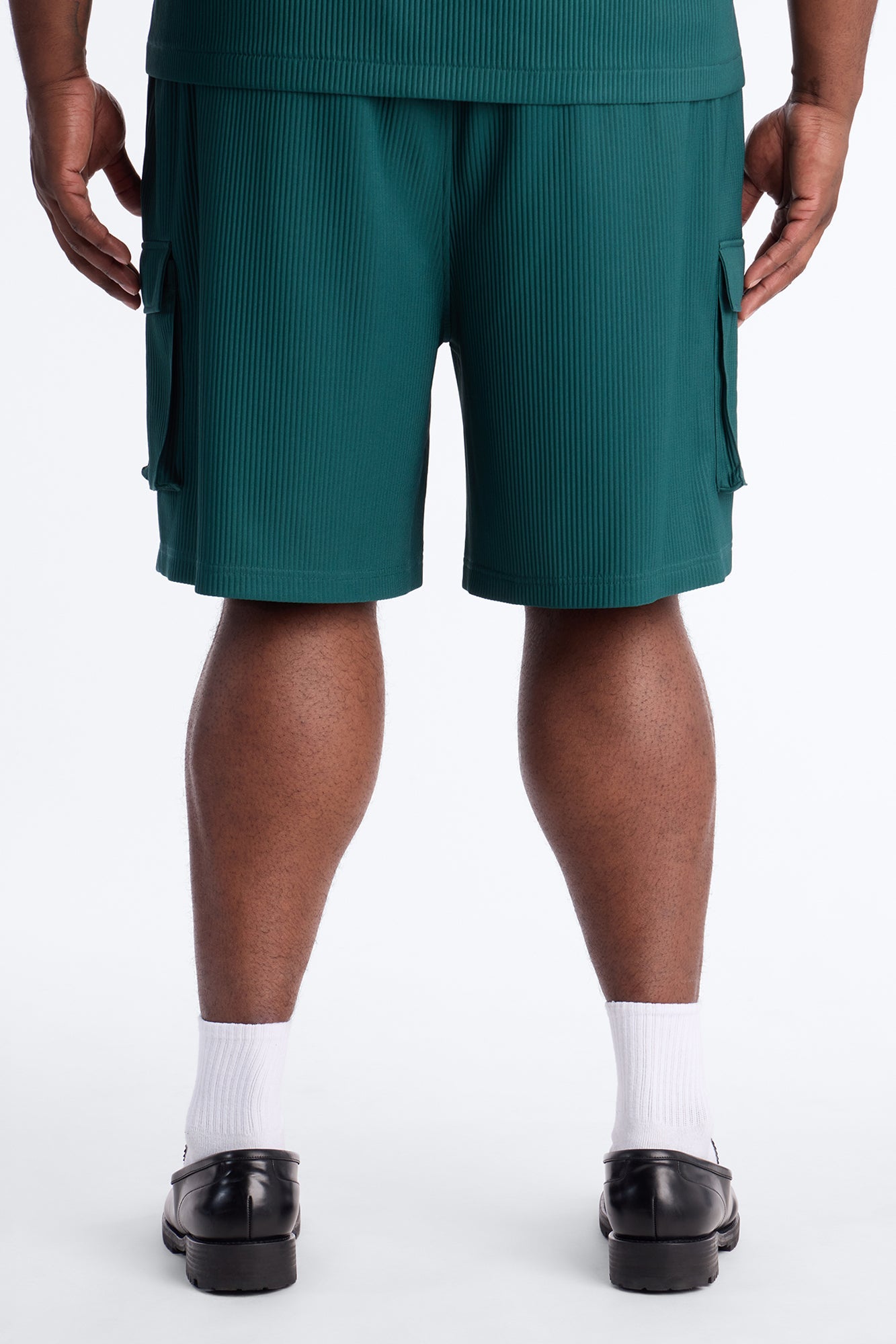 Show Up Relaxed Cargo Short - Teal
