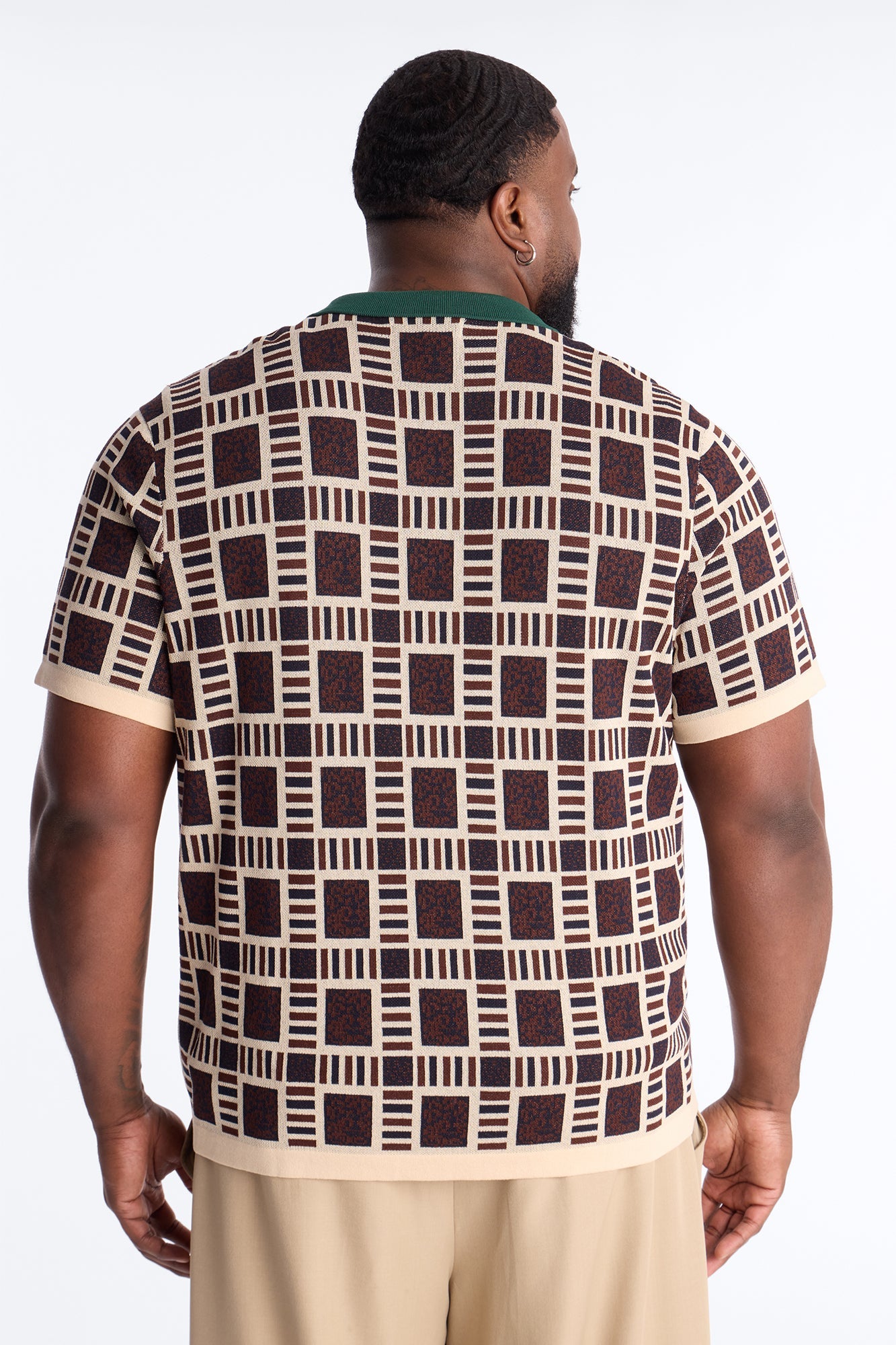 Westbury Knit Polo - Brown