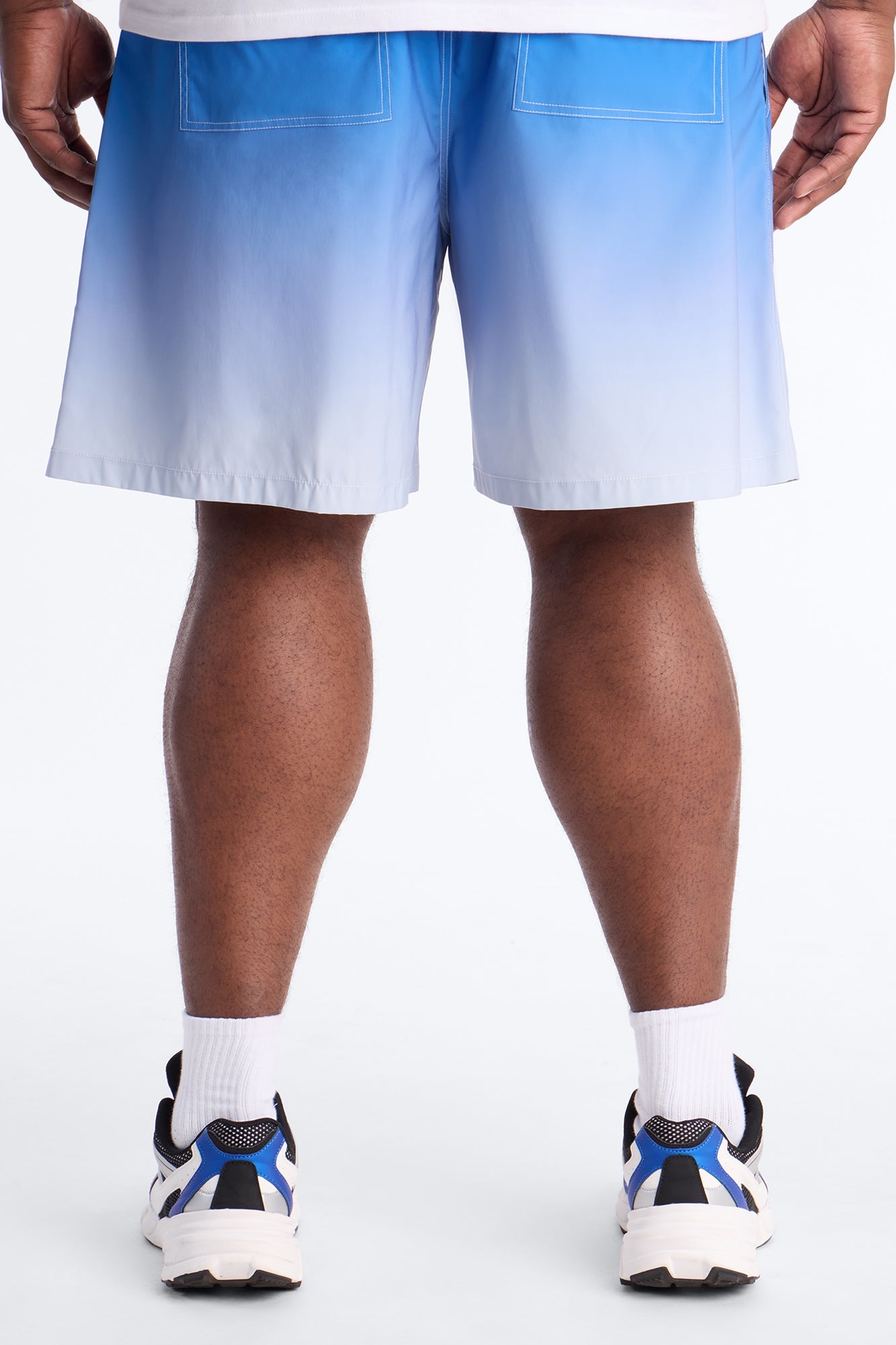 Relaxed Fade Away Ombre Short - Blue