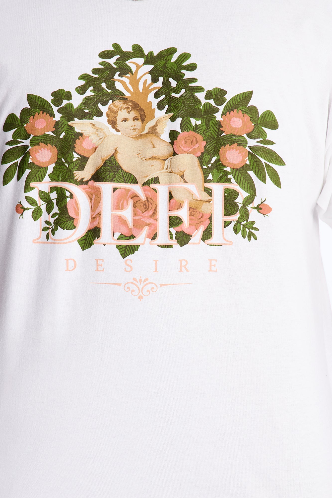 Deep Desire Short Sleeve Tee - White