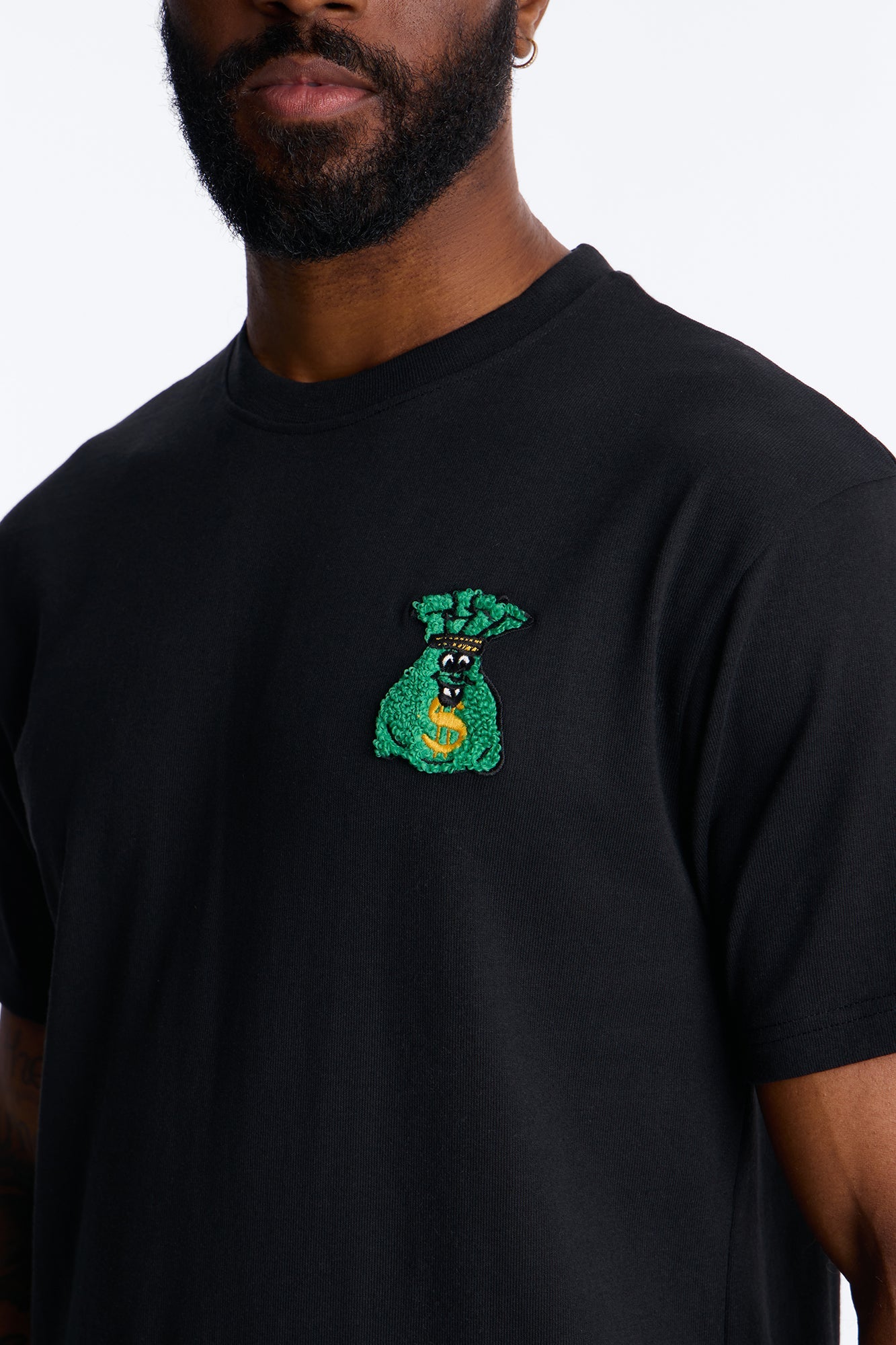 Lil Money Bag Short Sleeve Tee - Black