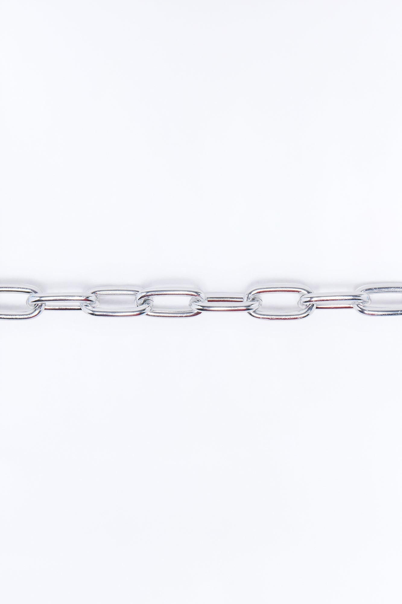 Industrial Urban Chain Belt - Silver