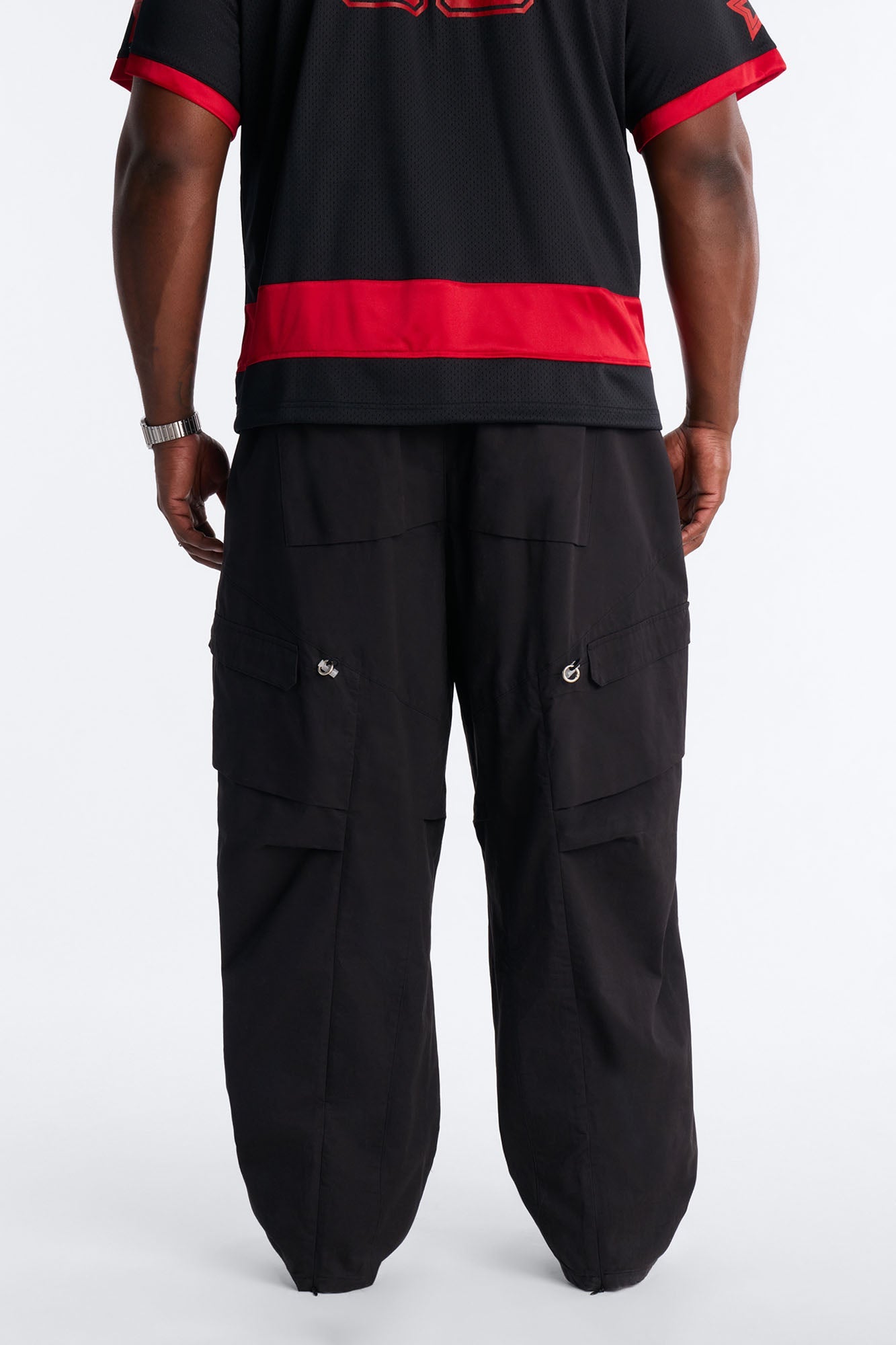 Barrel Accordion Pant - Black