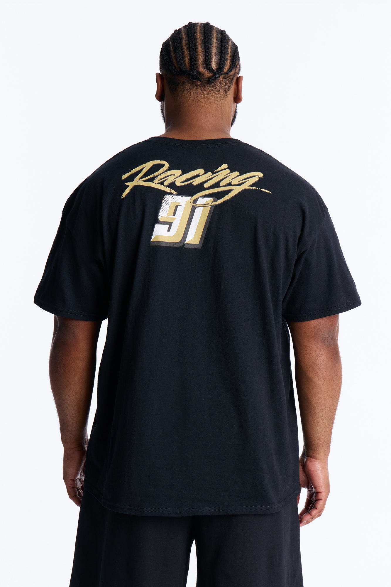Final Lap Racing Short Sleeve Tee - Black