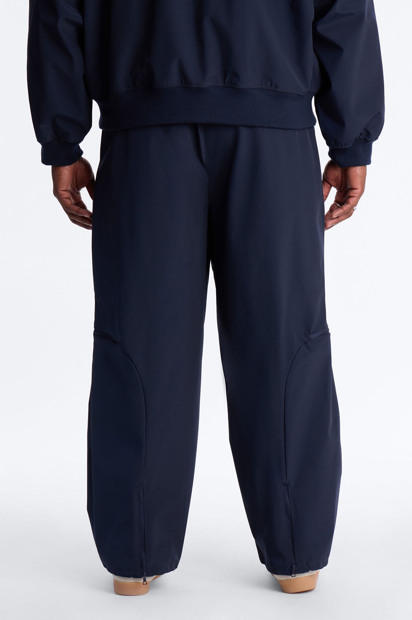 Baggy Liberty Zip Pant - Navy