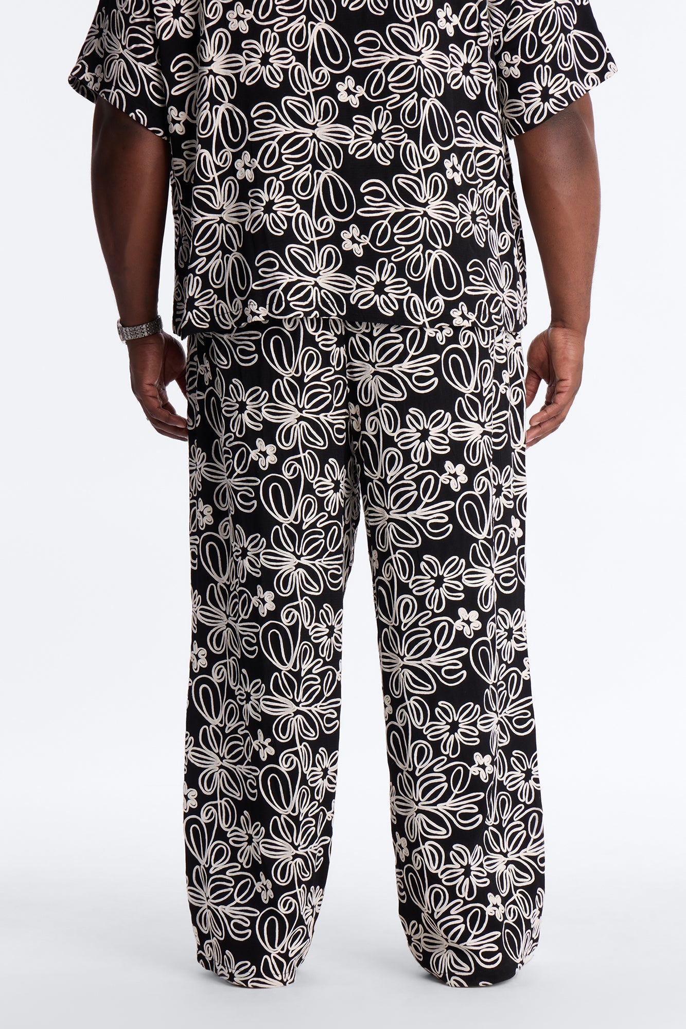 Super Baggy Desert Nights Pant - Black
