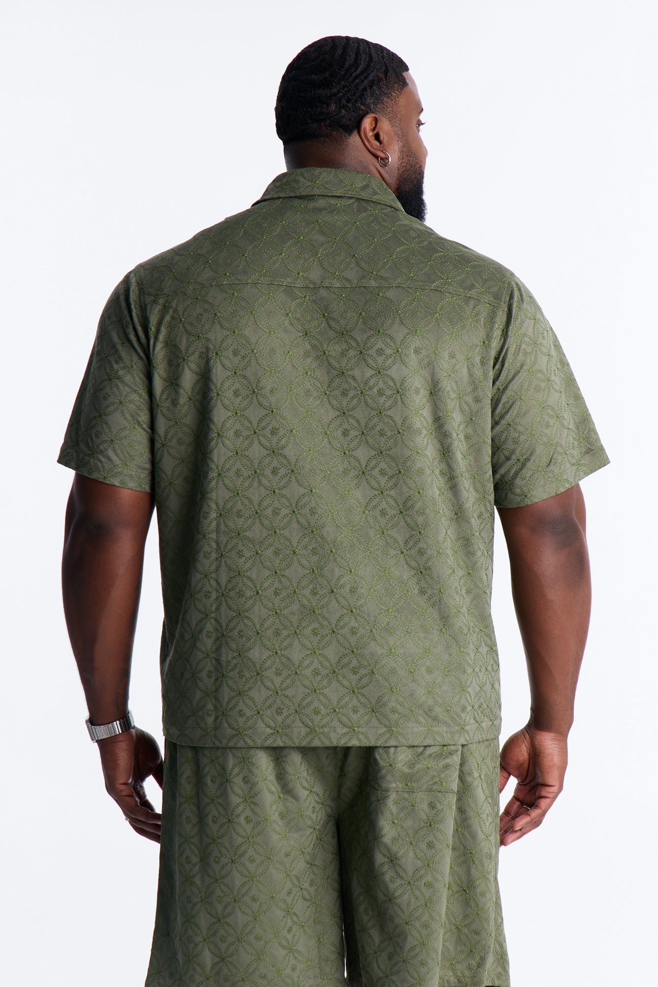 Your Island Zip Up Shirt - Green