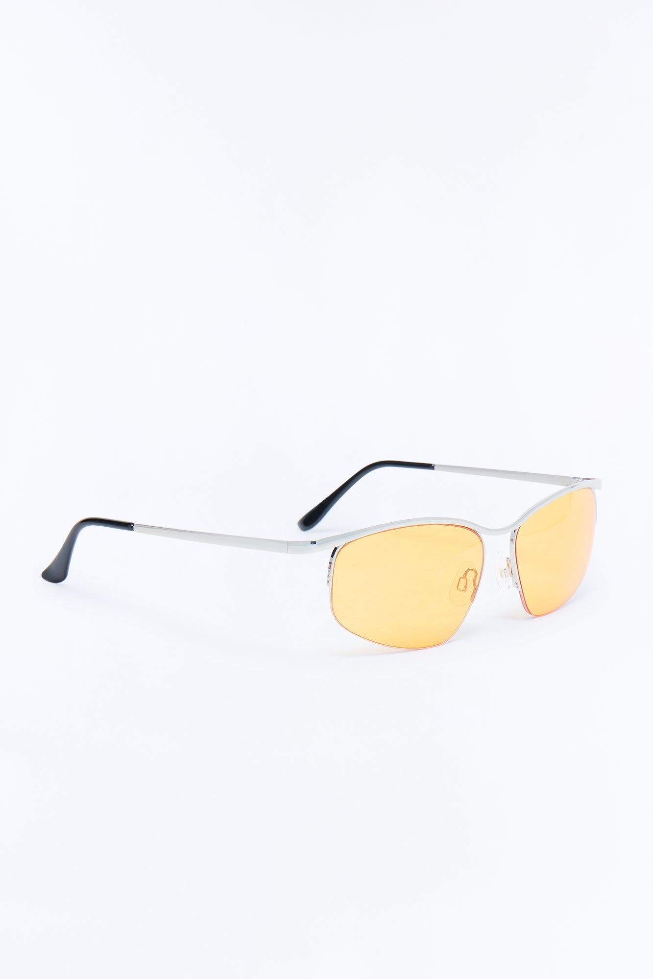 Keeping Sanity Sunglasses - Orange/Silver