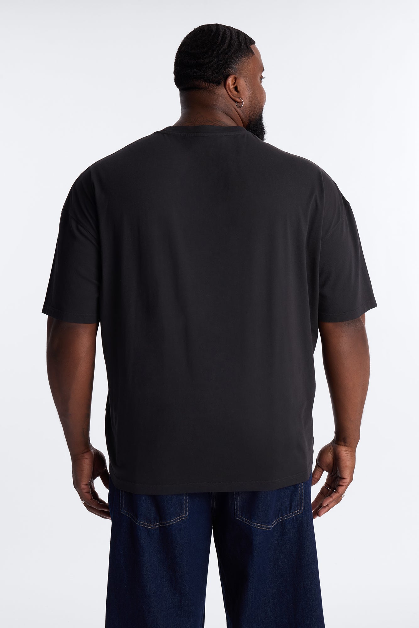 Blessed Glorified Oversized Short Sleeve Tee - Black Wash