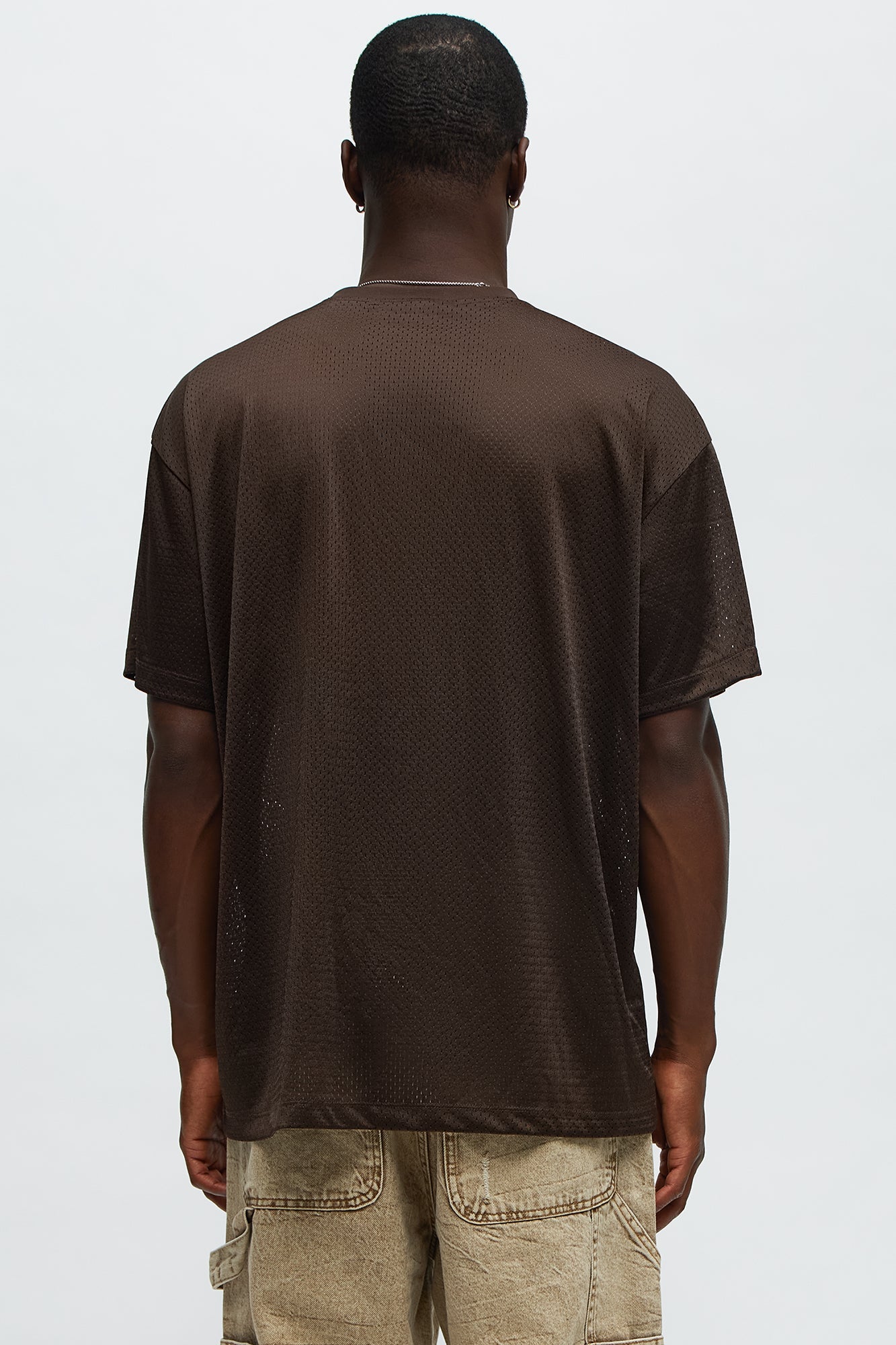 New York Jersey Tee - Brown
