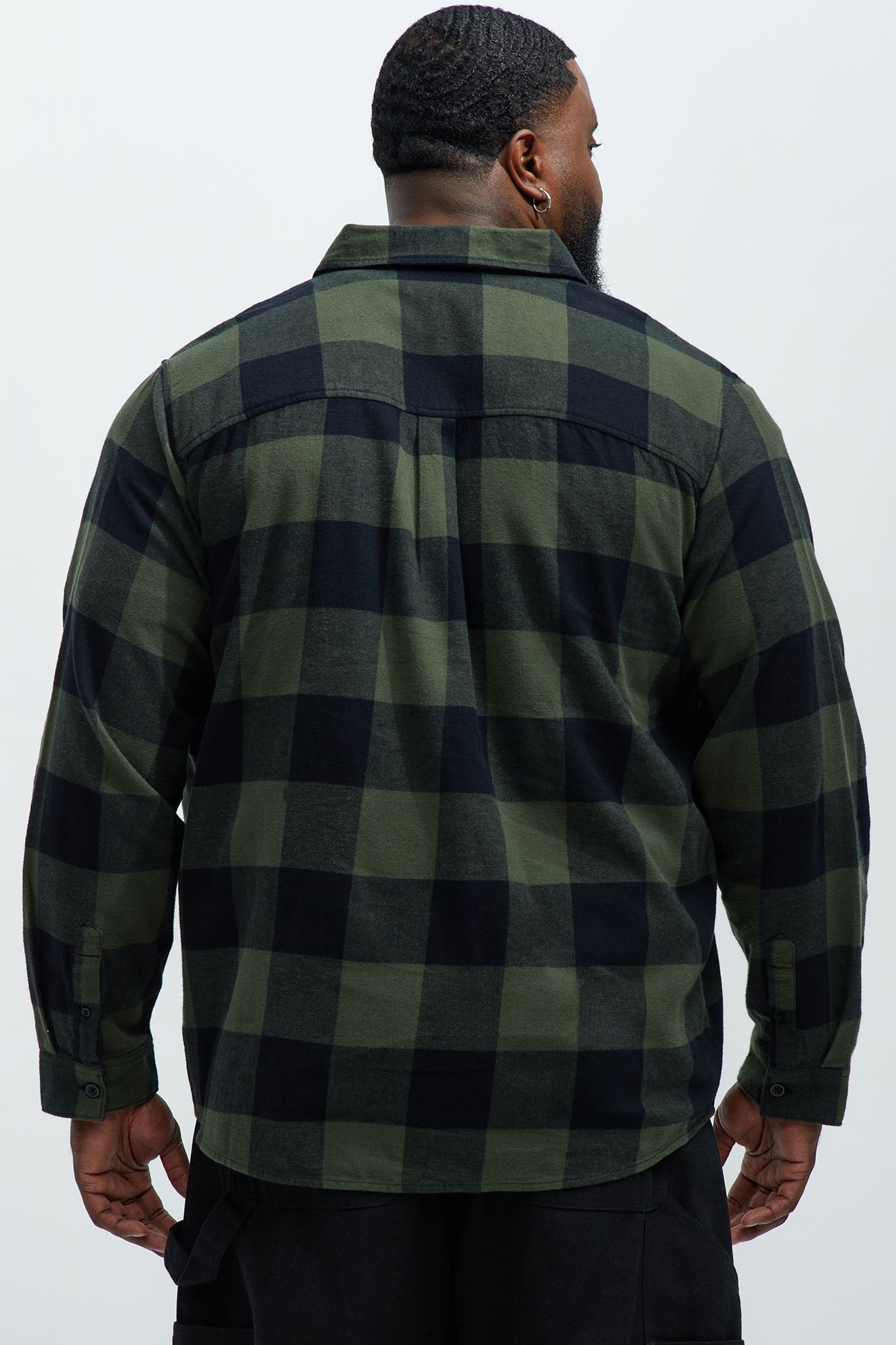 Park Flannel Shirt - Green/combo