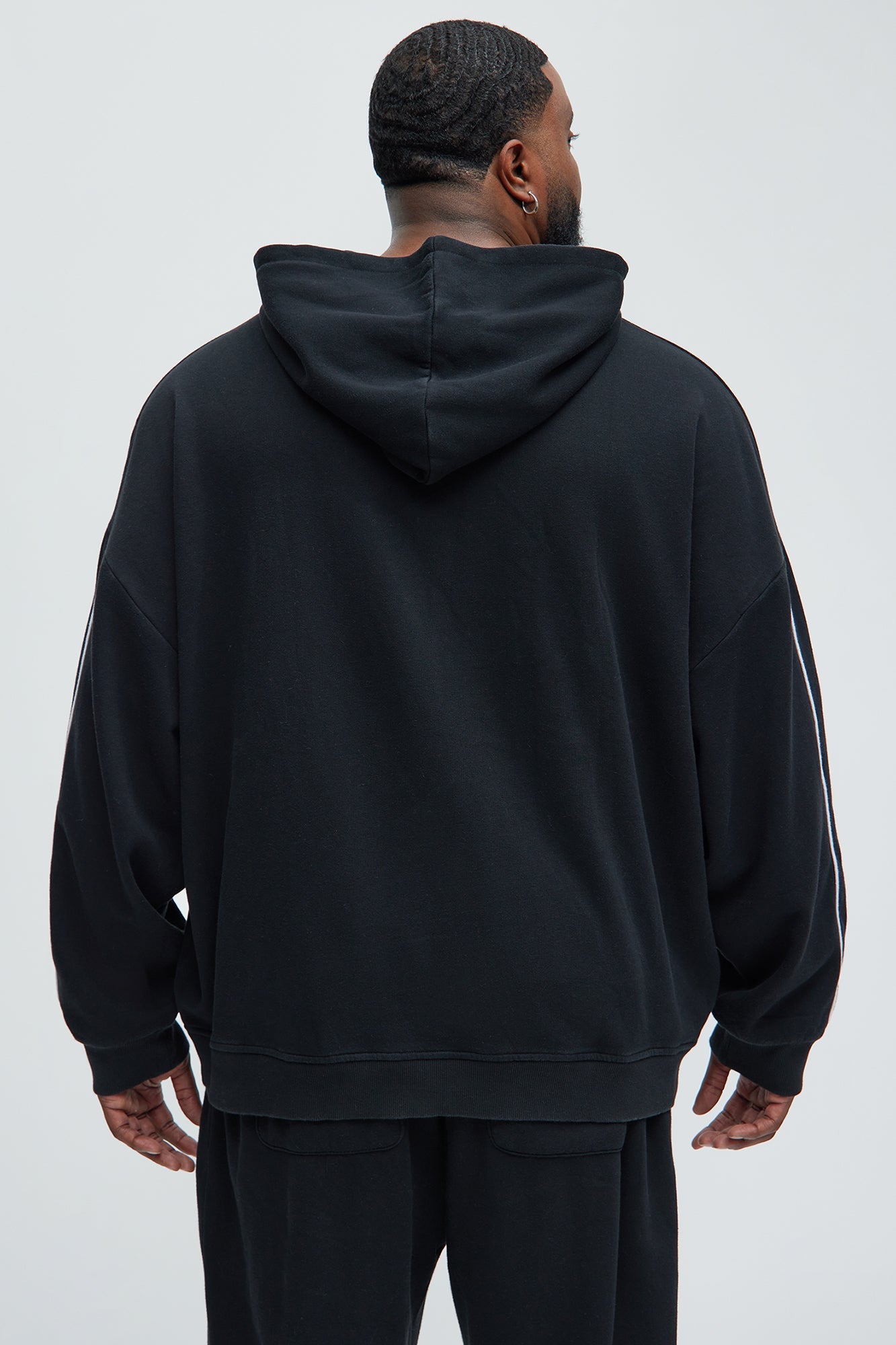 Tyson Just Go With It Oversized Hoodie - Black