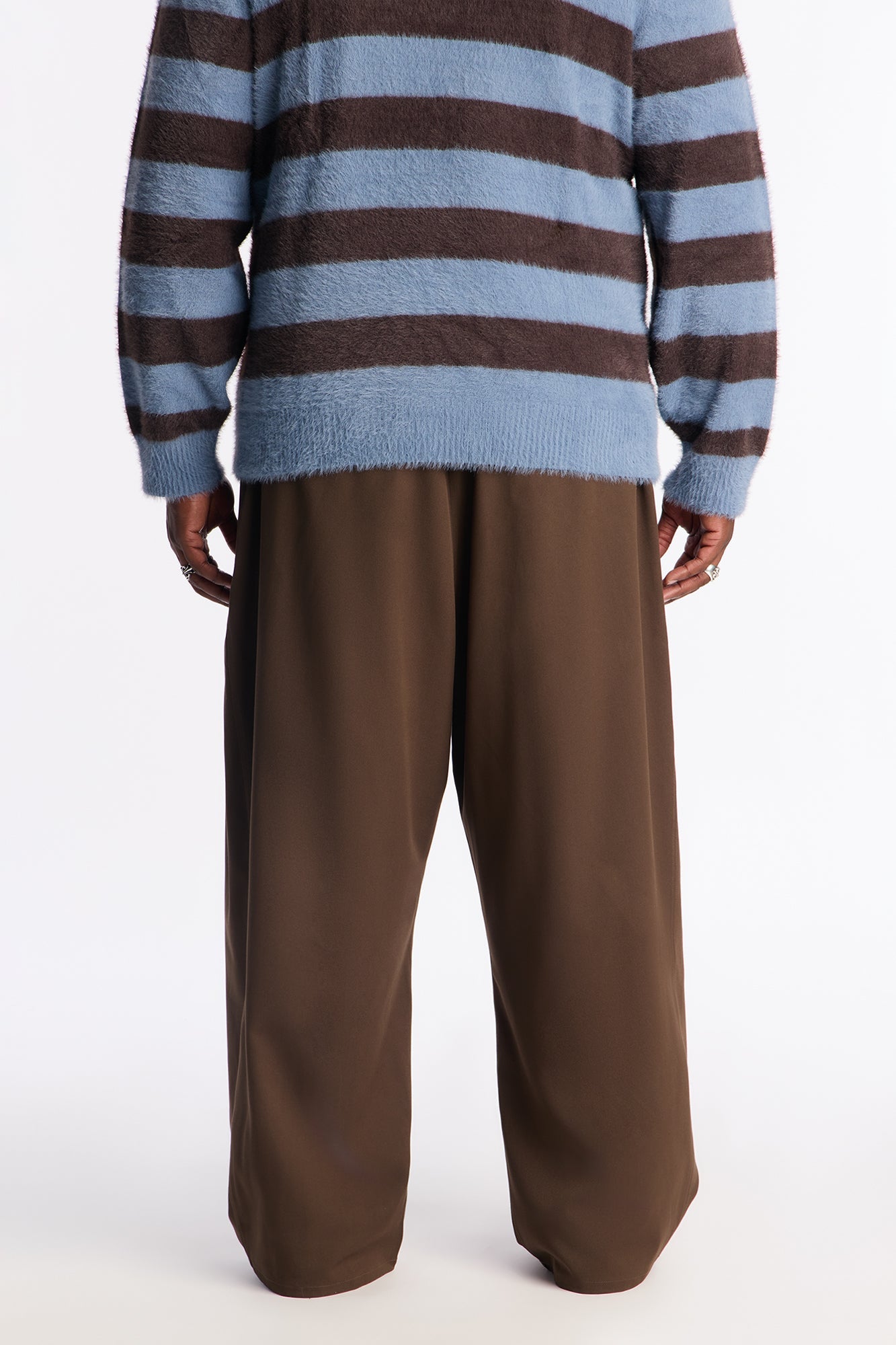 Baggy Grier Flow Pant - Dark Brown