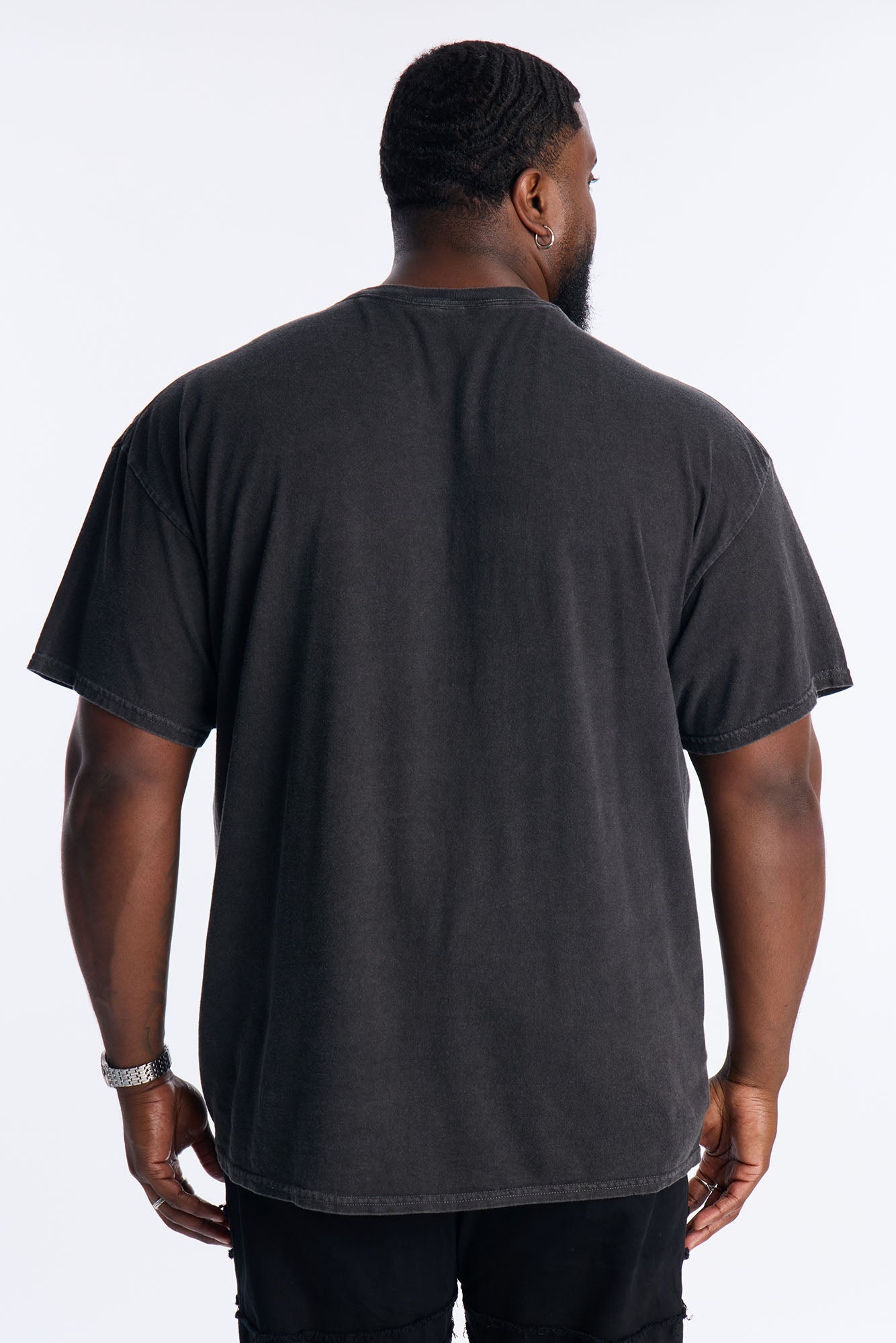 Peter Tosh Vintage Washed Short Sleeve Tee - Black Wash