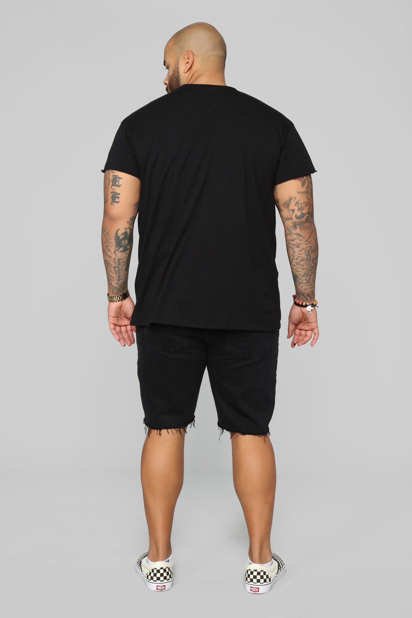 Earl Denim Shorts - Black