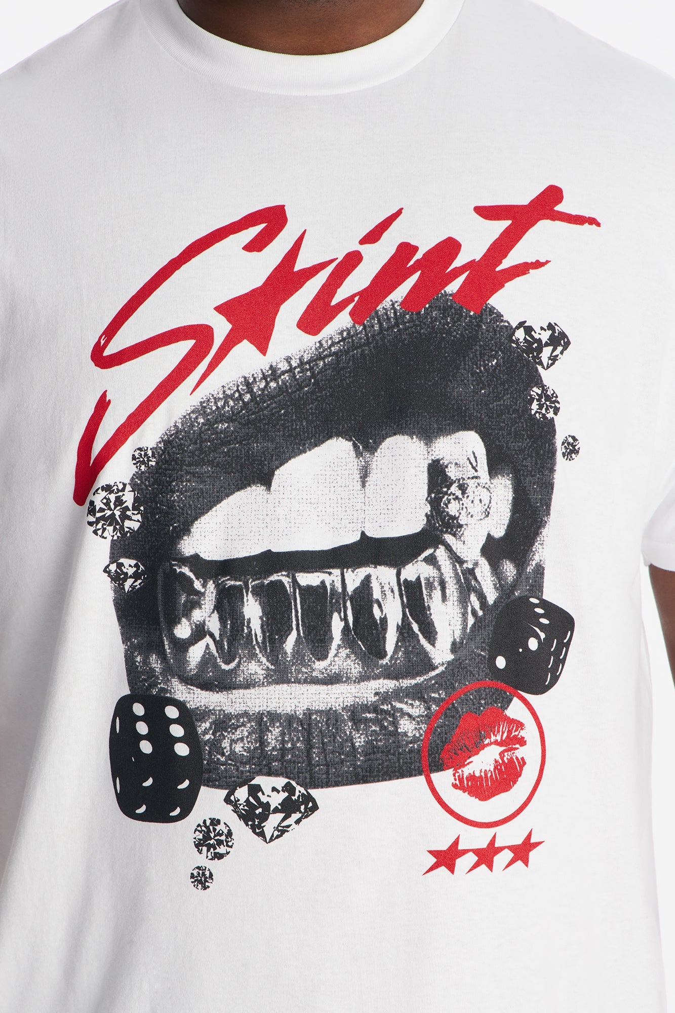 Saint Star Short Sleeve Tee - White