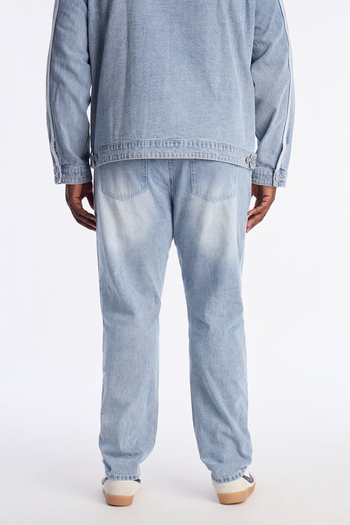 Slim Crochet Jean - Light Blue Wash