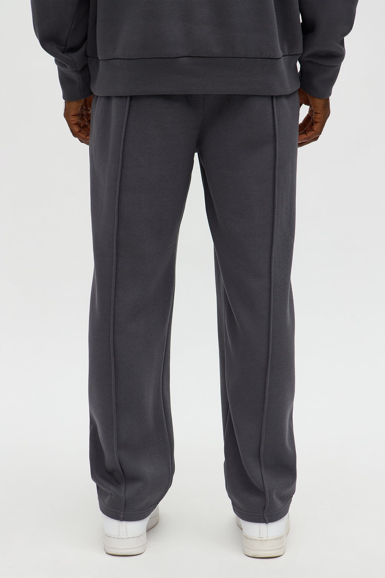 Saints Studio Embroidered Sweatpants - Dark Grey