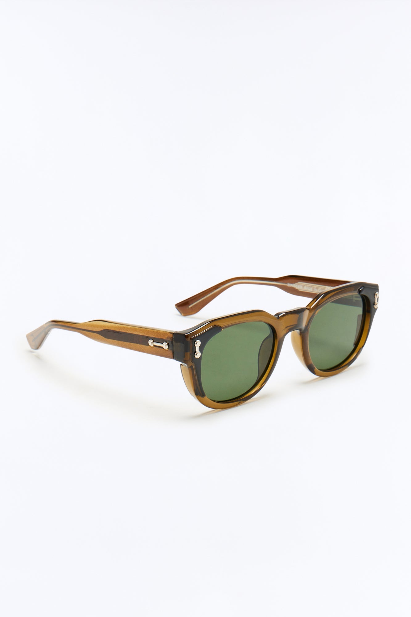 Upscale Round Sunglasses - Olive
