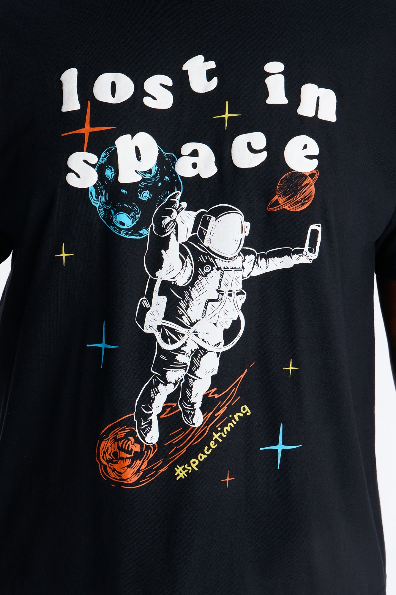 The Most High Lost In Space Short Sleeve Tee - Black