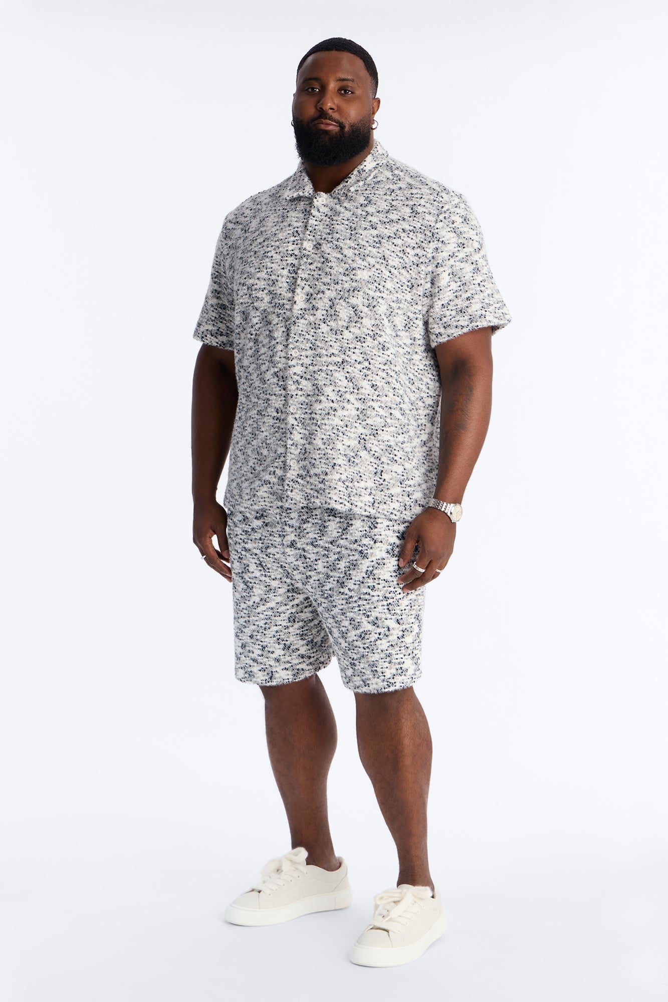 Montecito Textured Short - Black