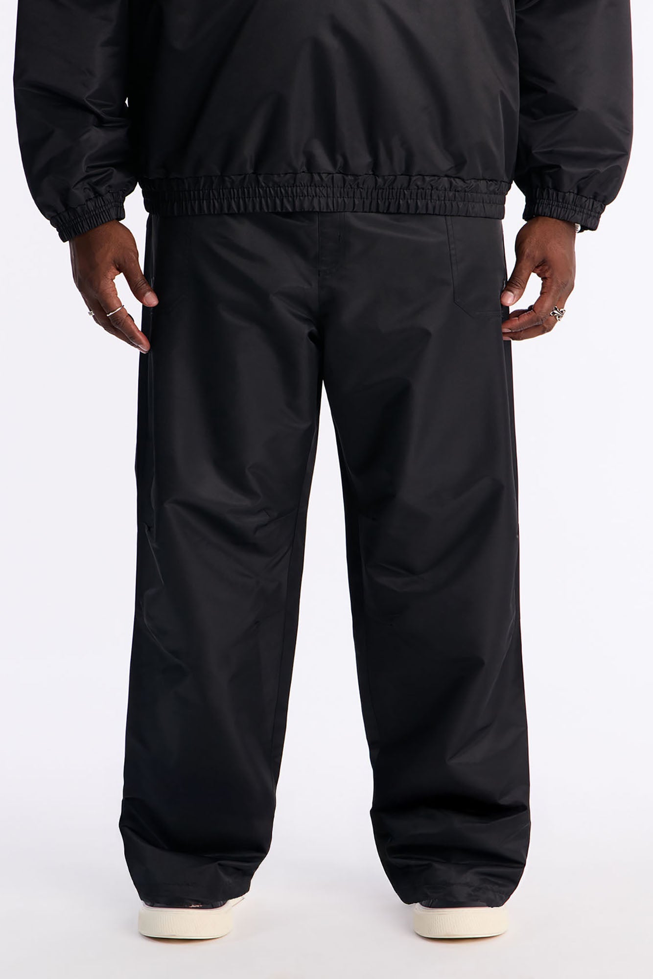 Lakers Black Out Pant - Black
