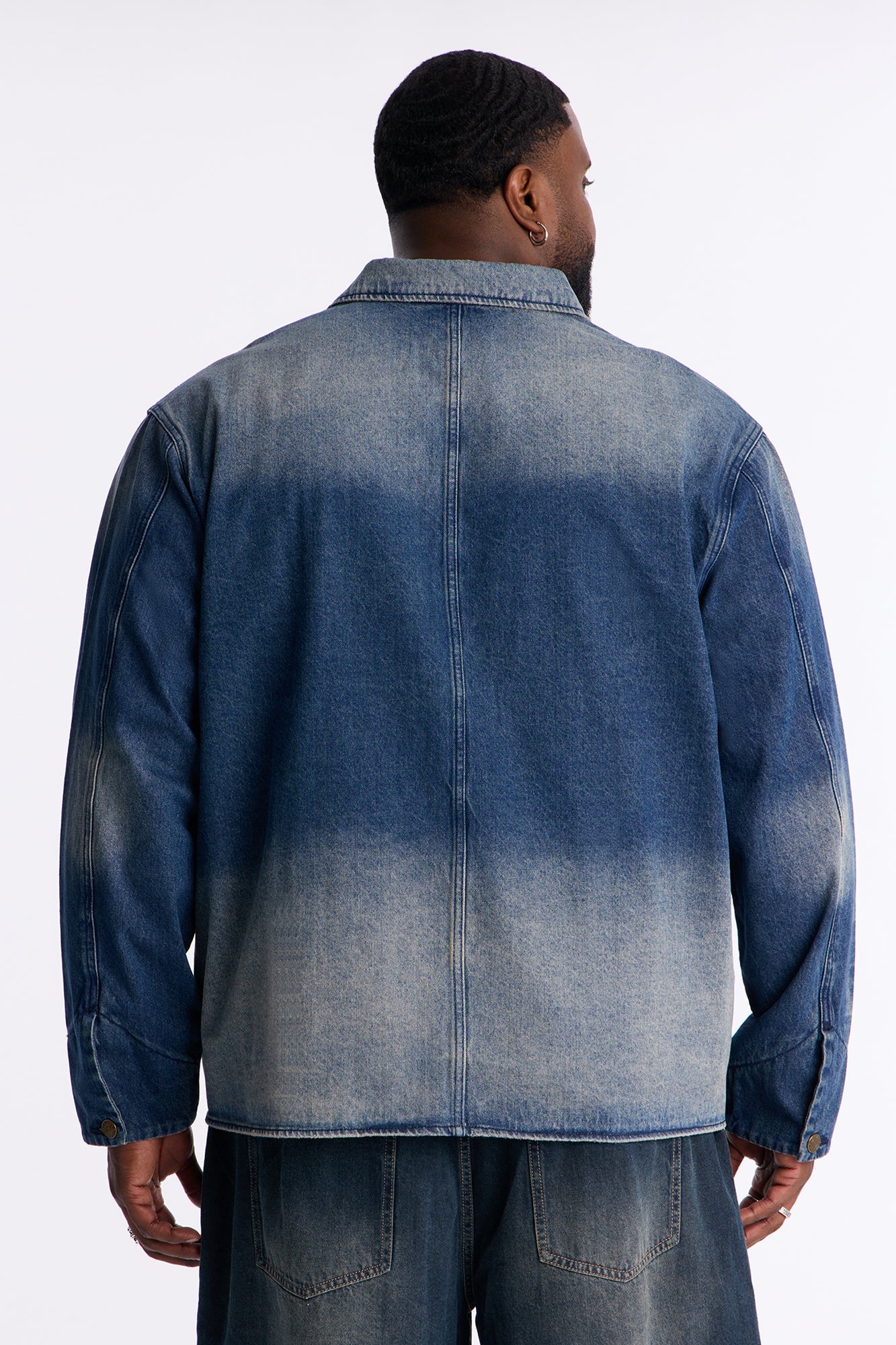 Utility Street Ops Denim Jacket - Dark Wash