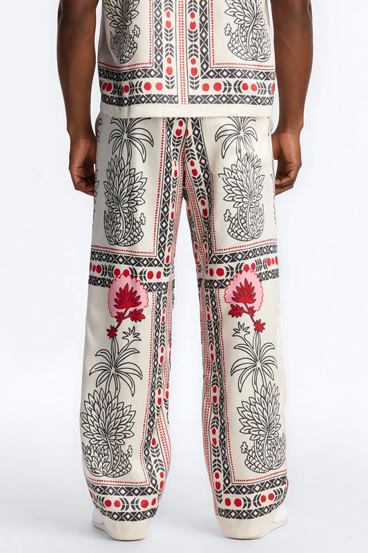 Patras Straight Pants - White