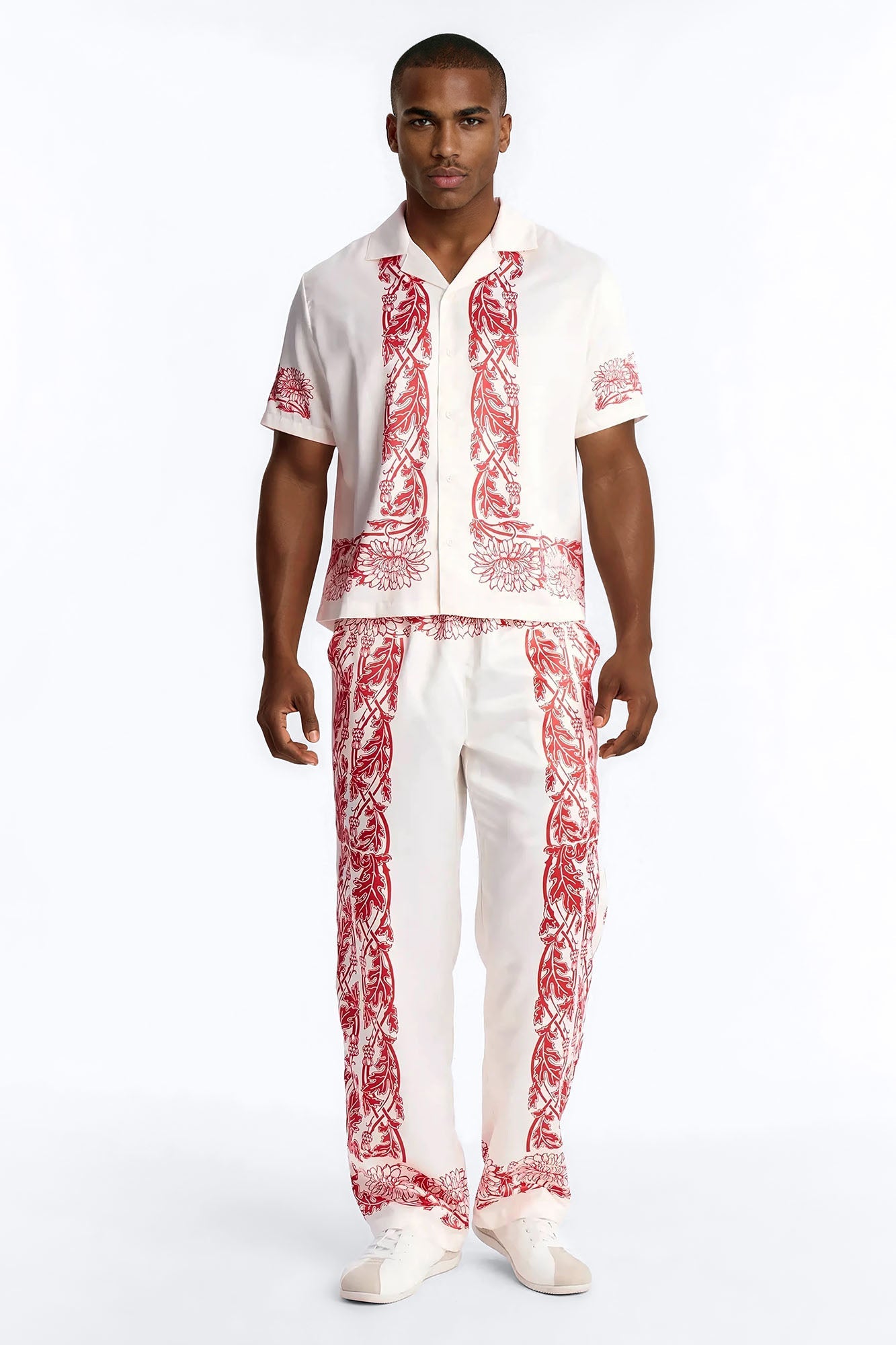 KOS Straight Pants - White