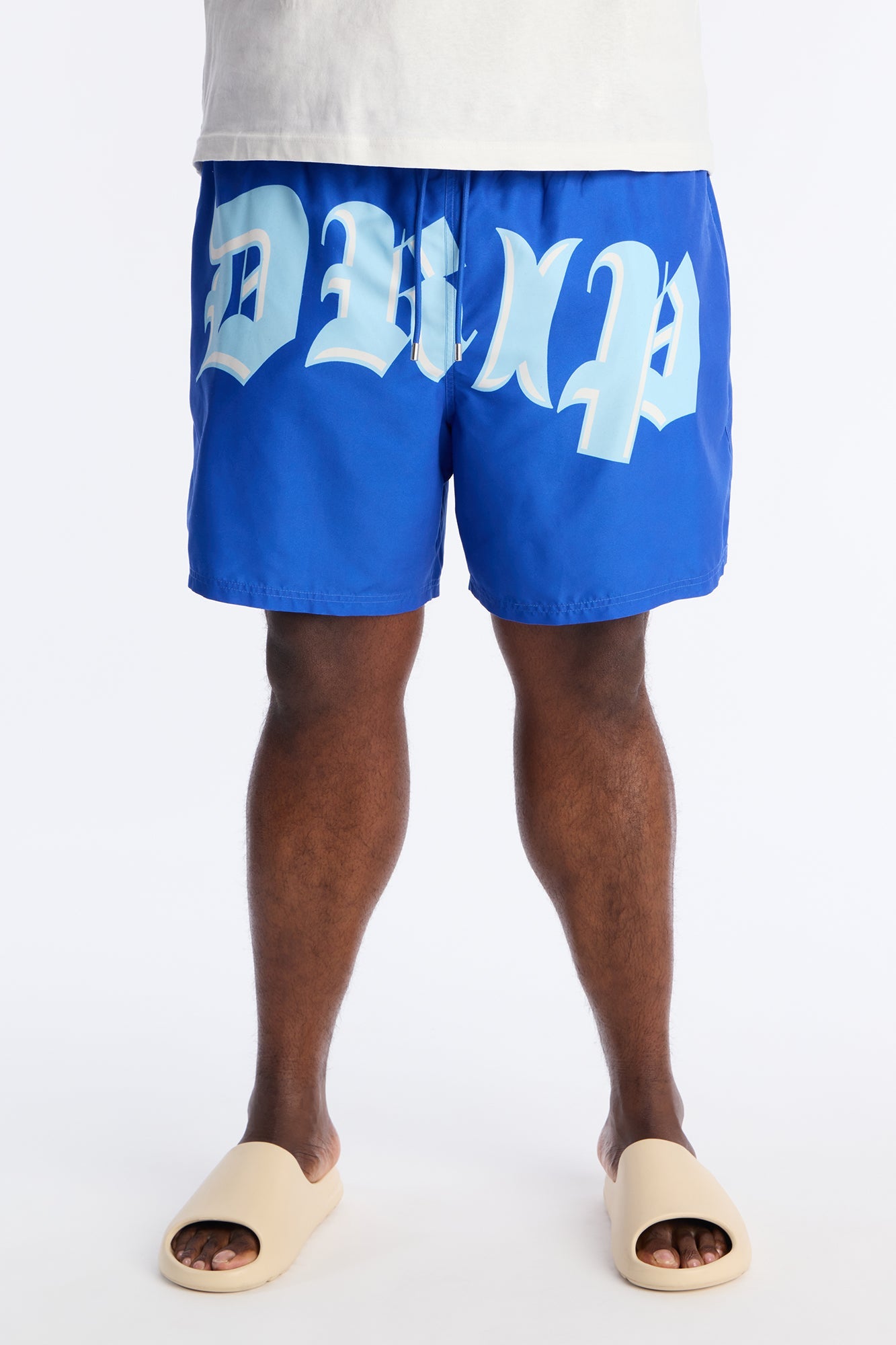 All The Drip Swim Trunk 7″ - Blue