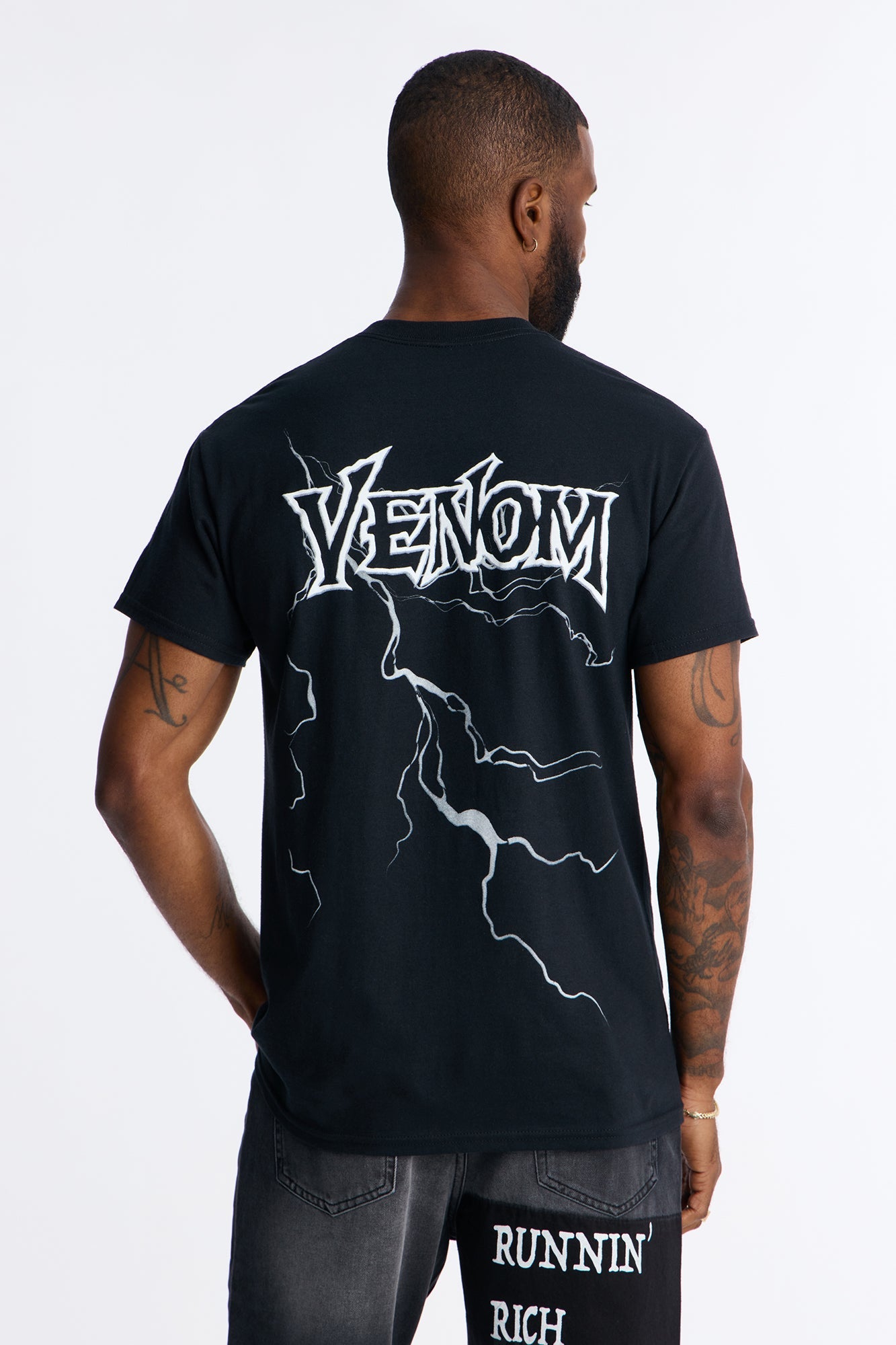 Venom Night Fall Short Sleeve Tee - Black
