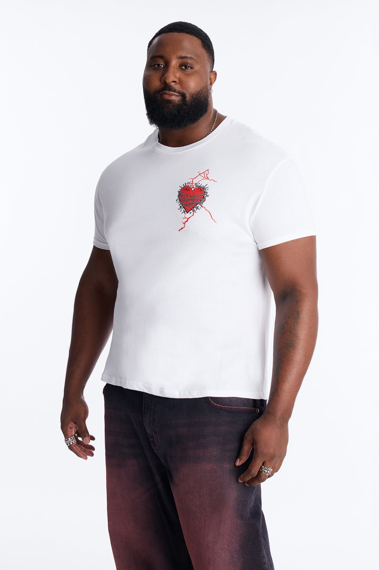 Lover Boy's Club Short Sleeve Tee - White