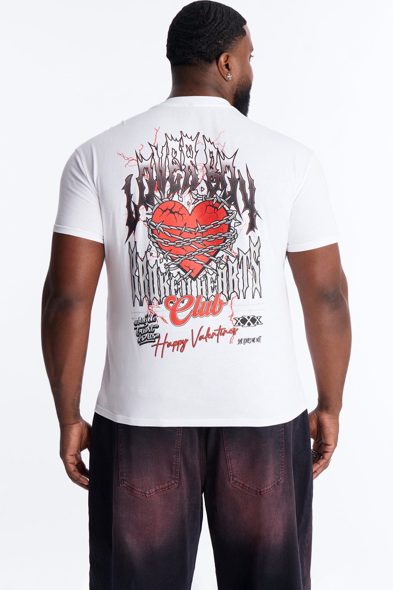 Lover Boy's Club Short Sleeve Tee - White
