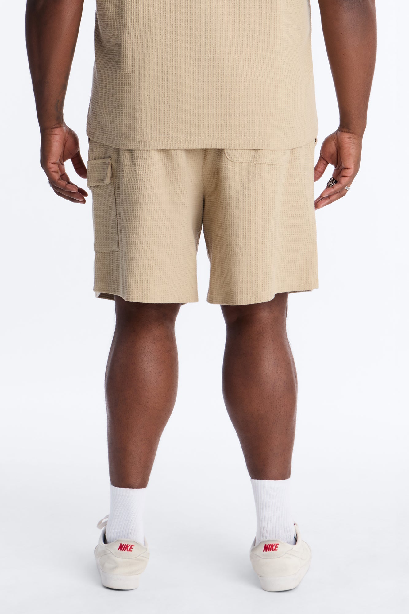Relaxed Culver City Waffle Knit Short - Stone