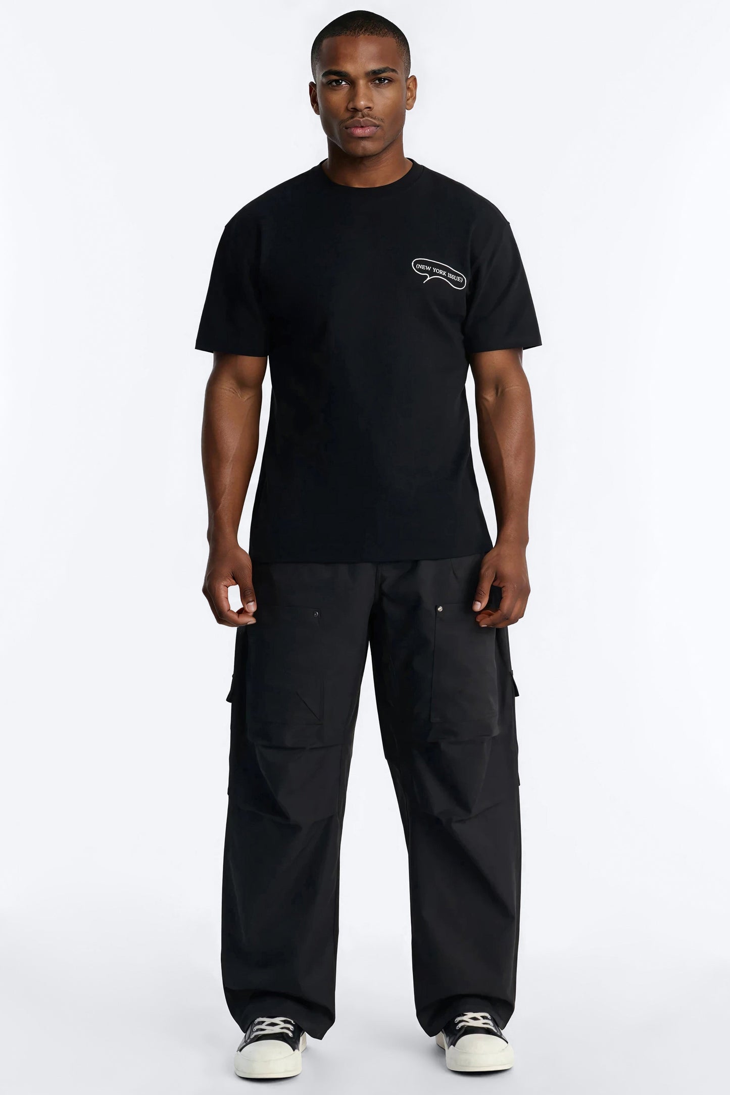 Busy Streets Of NYC Short Sleeve Tee - Black