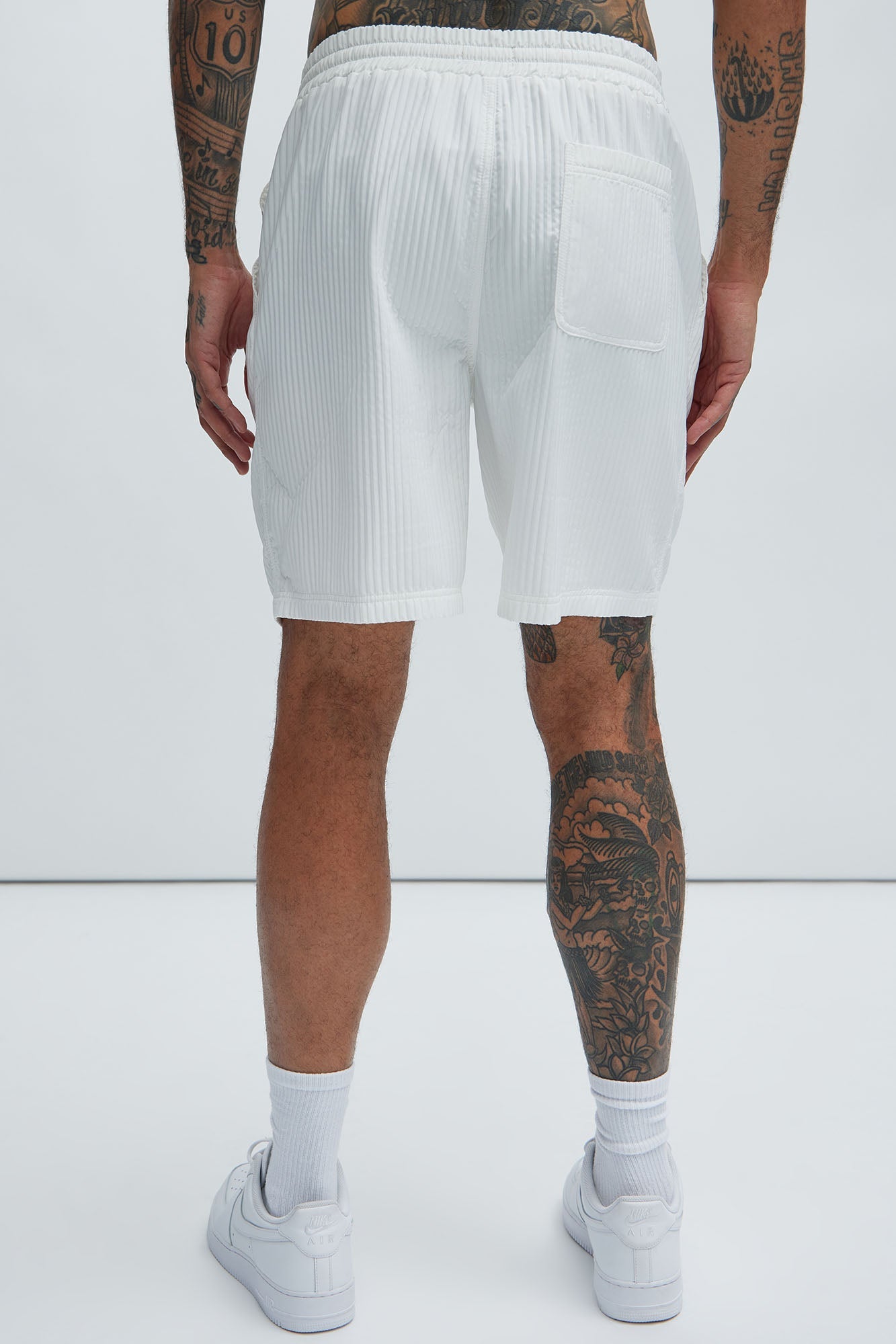 Santiago Relaxed Shorts - White