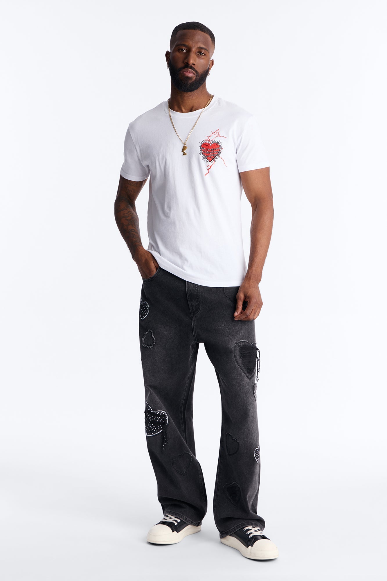 Lover Boy's Club Short Sleeve Tee - White