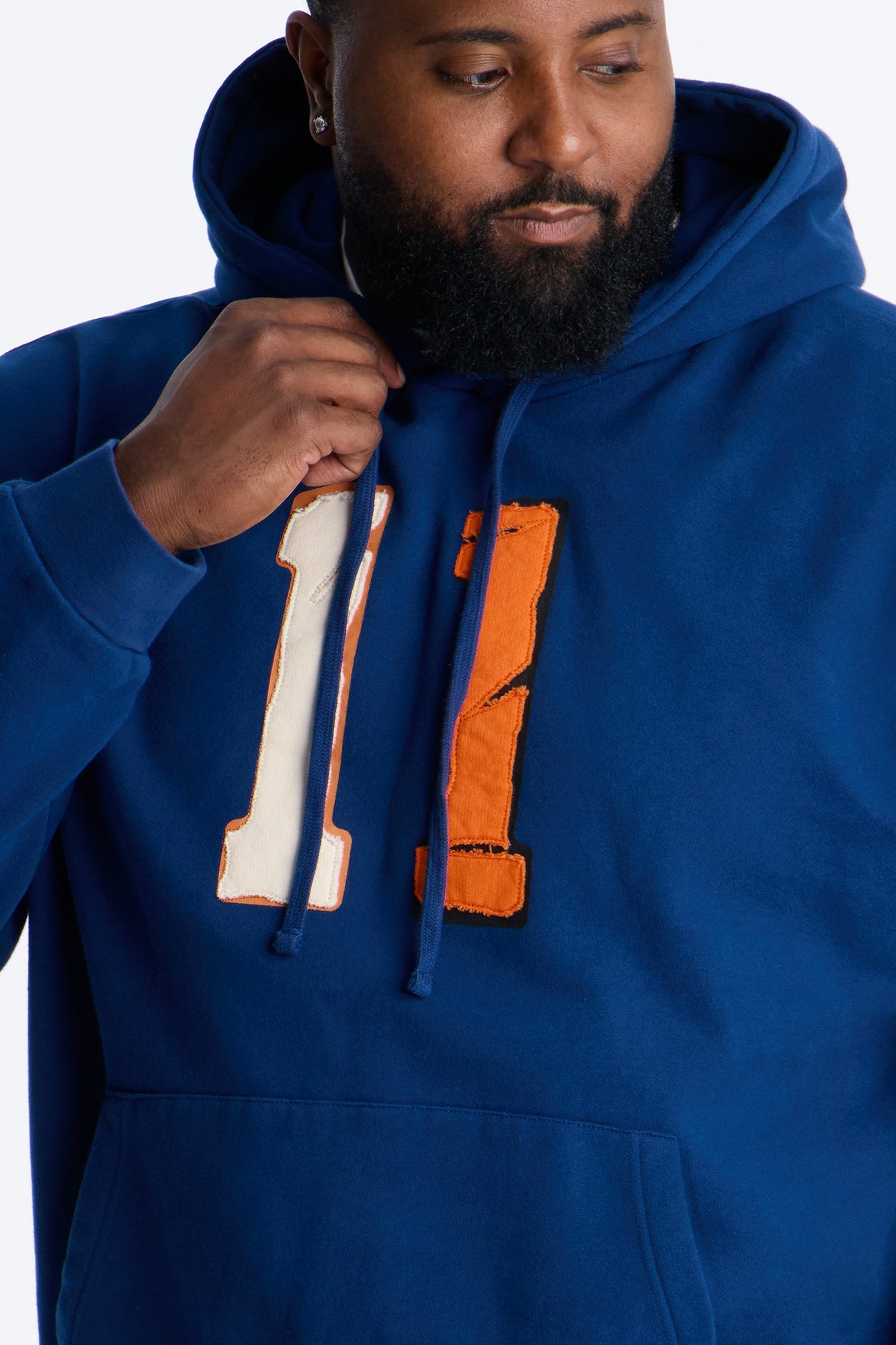 Broadway Patch Hoodie - Navy