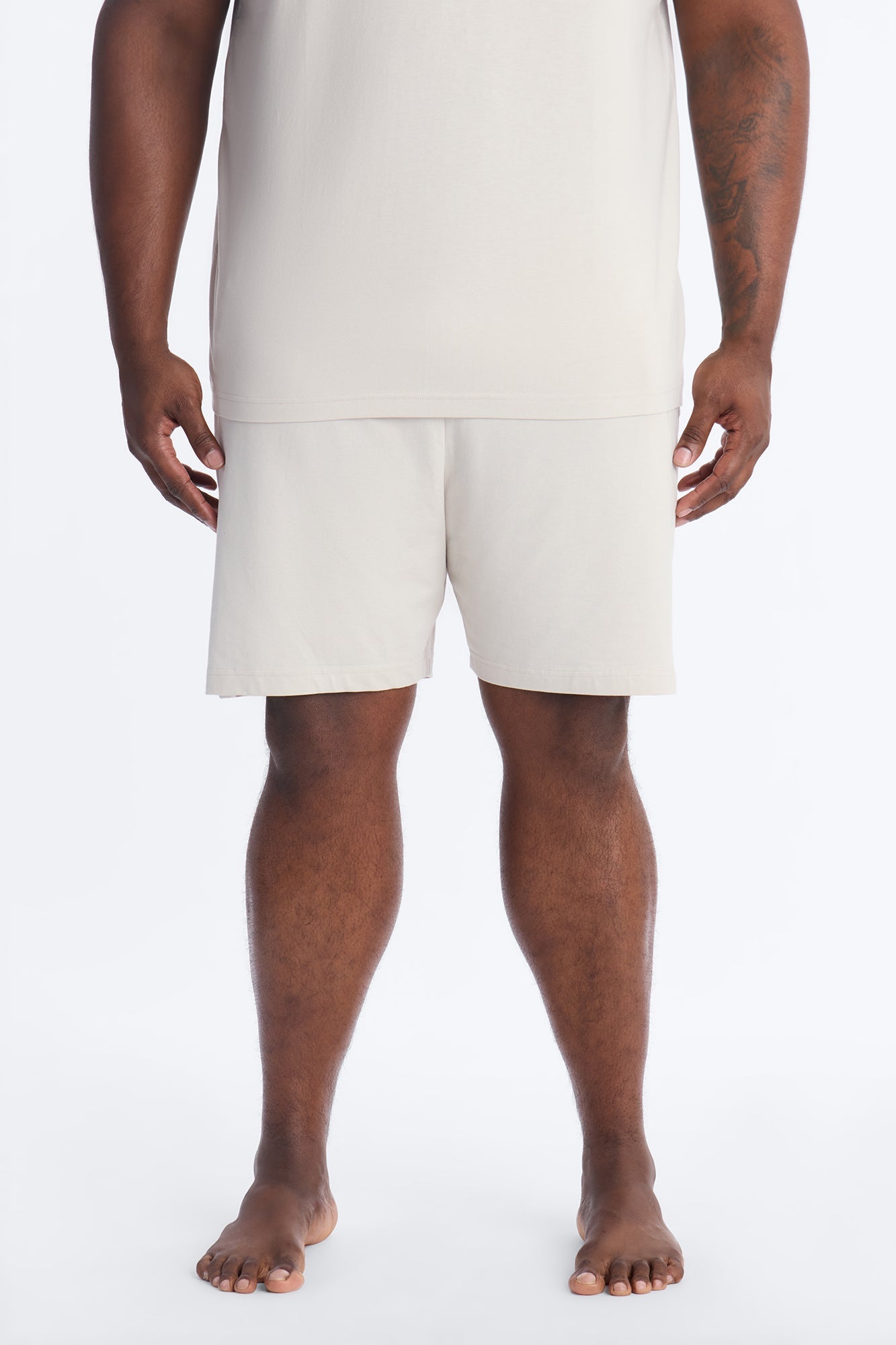 Essential Modal Lounge Shorts - Stone