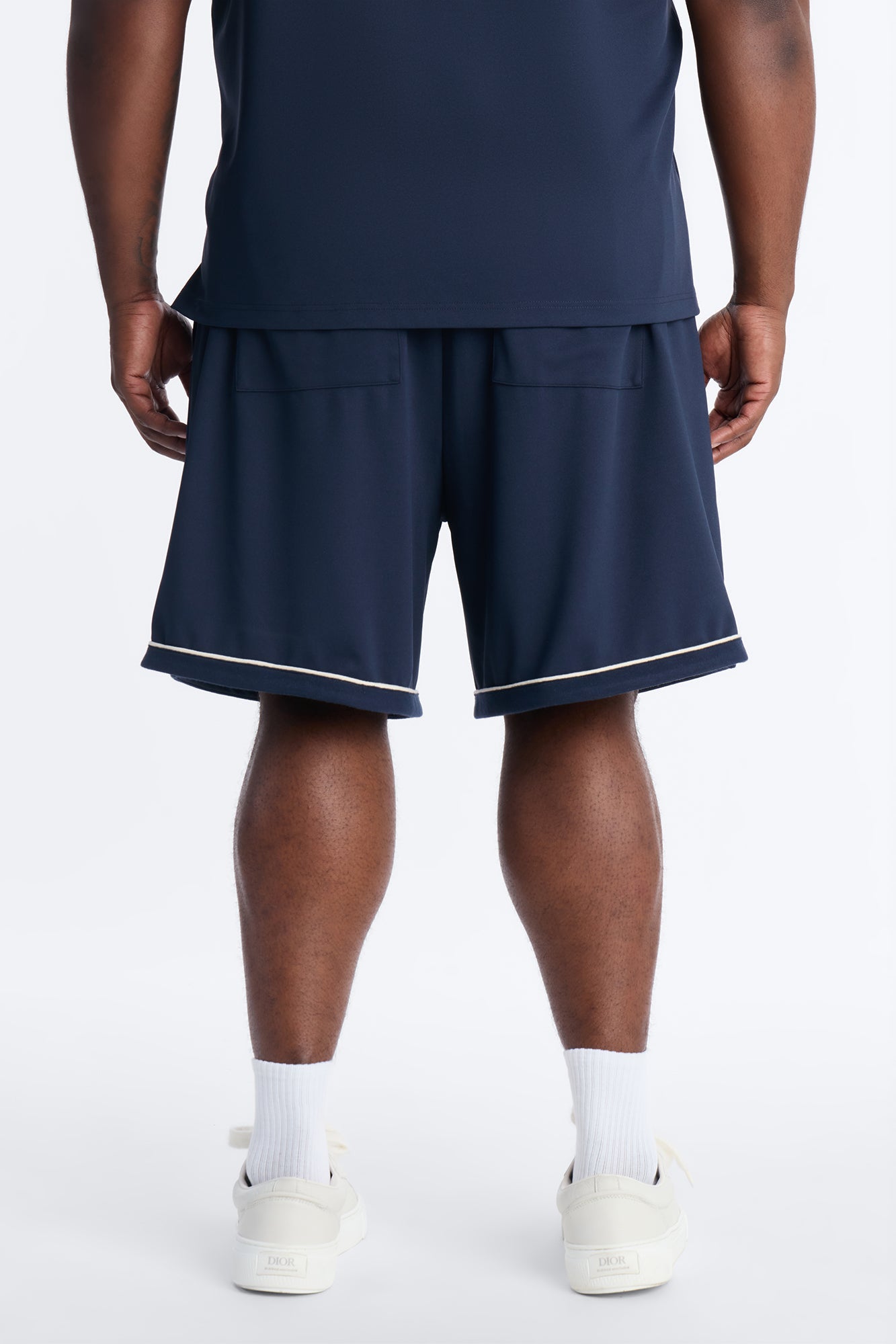 Relaxed Noir Shorts - Navy