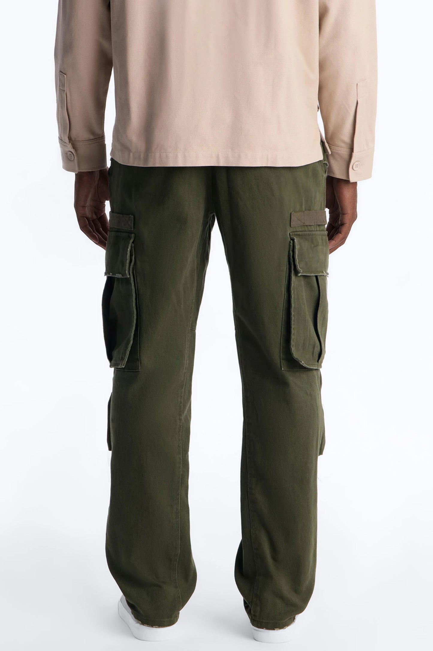 Straight Carter Point Utility Pant - Olive