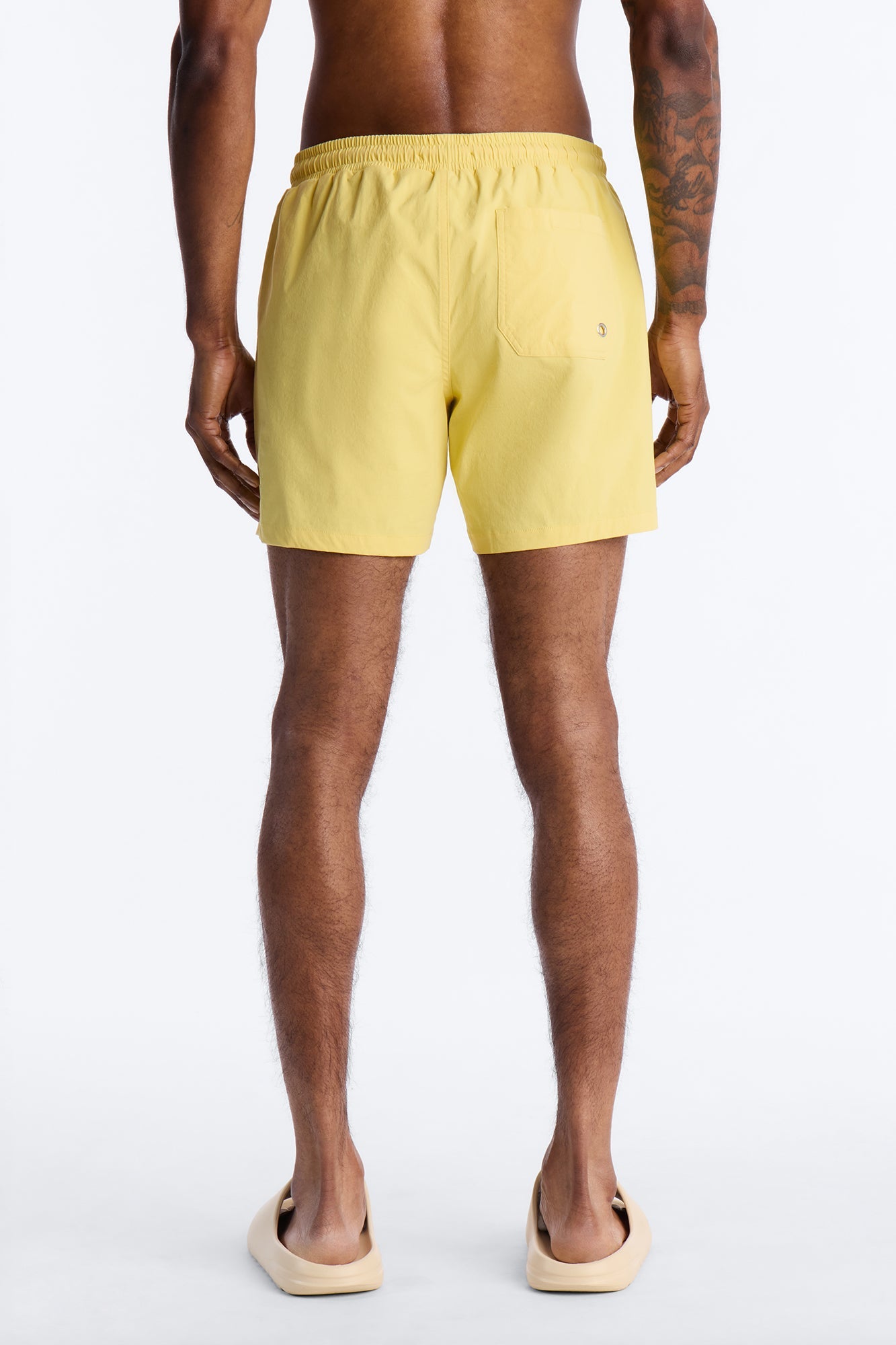 Montez Stretch Swim Trunk 6″ - Yellow