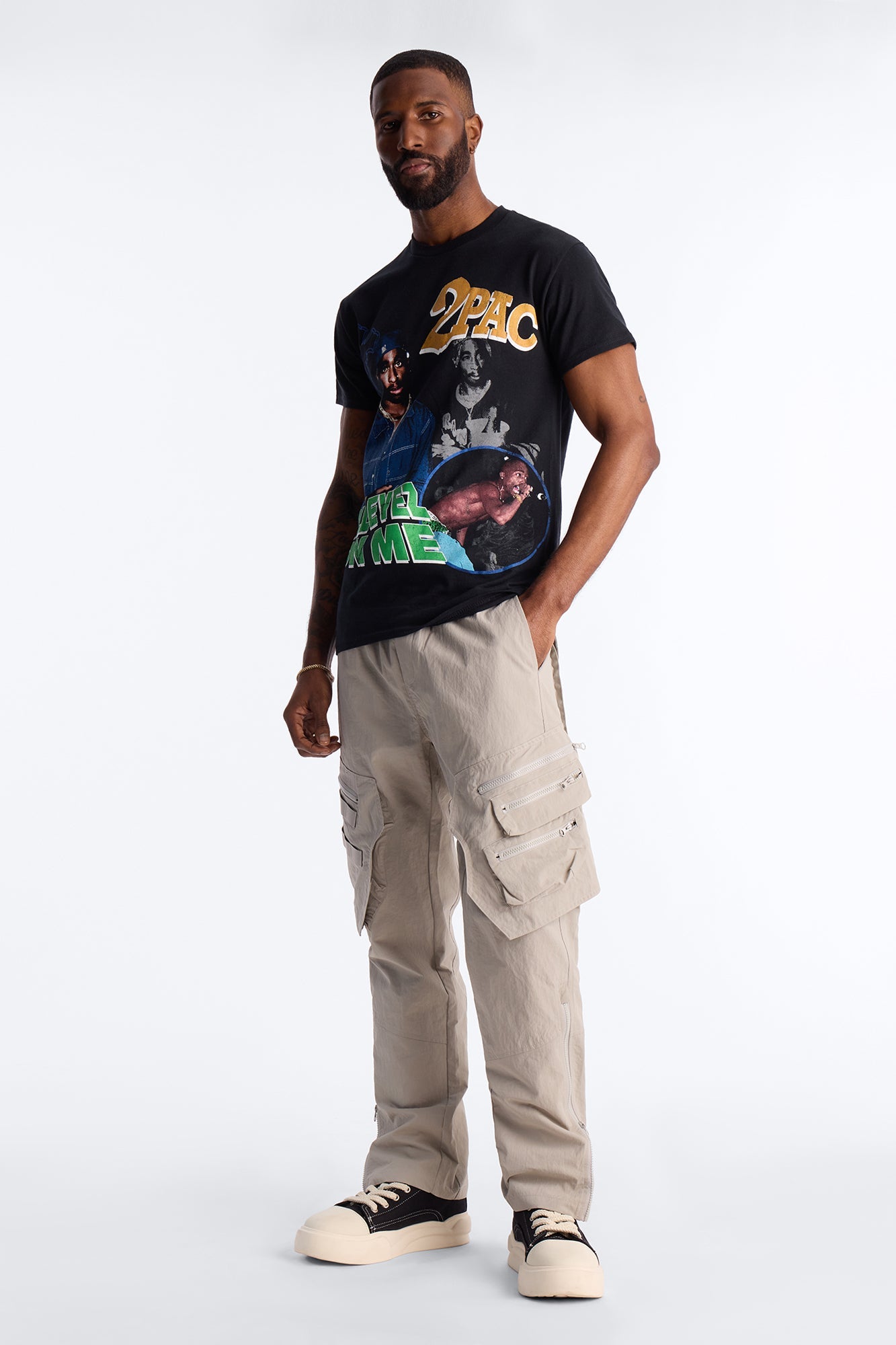 Slim Cipher Ascend Cargo Pant - Grey