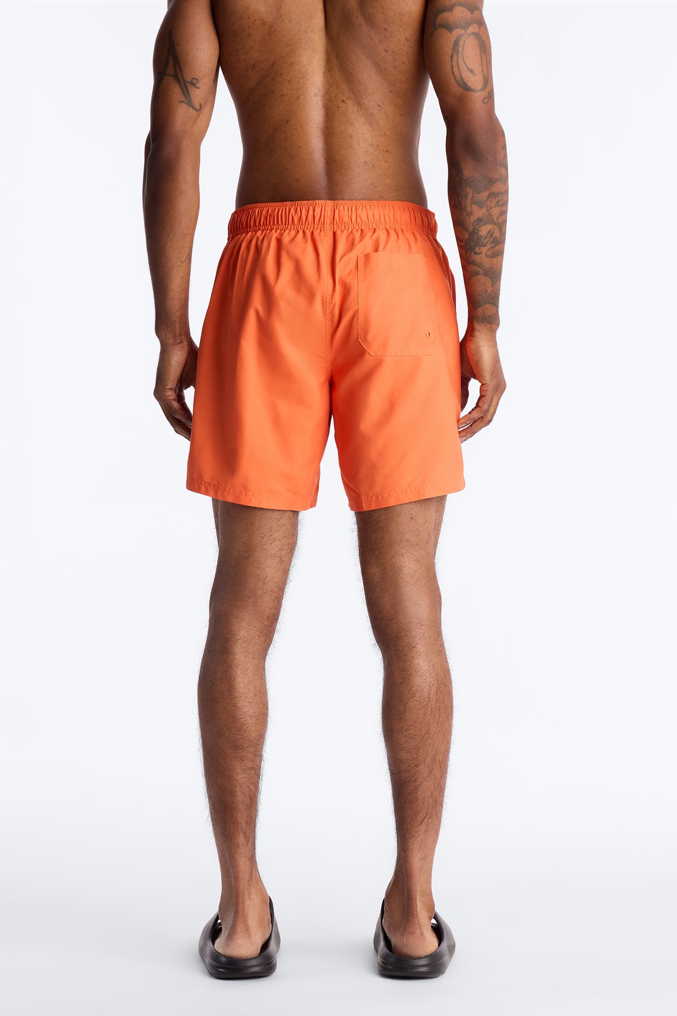 All The Drip Swim Trunk 7″ - Orange